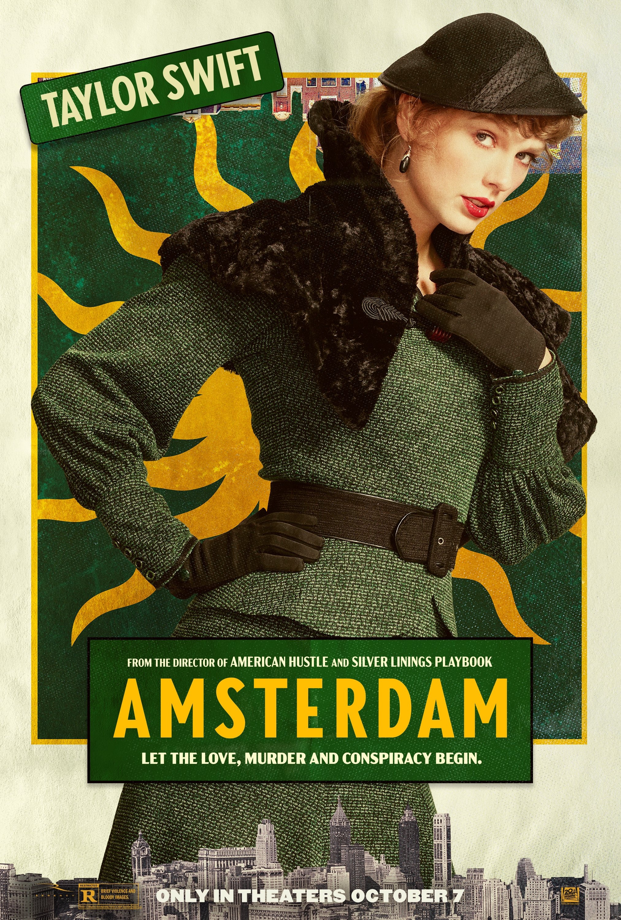 Mega Sized Movie Poster Image for Amsterdam (#9 of 19)