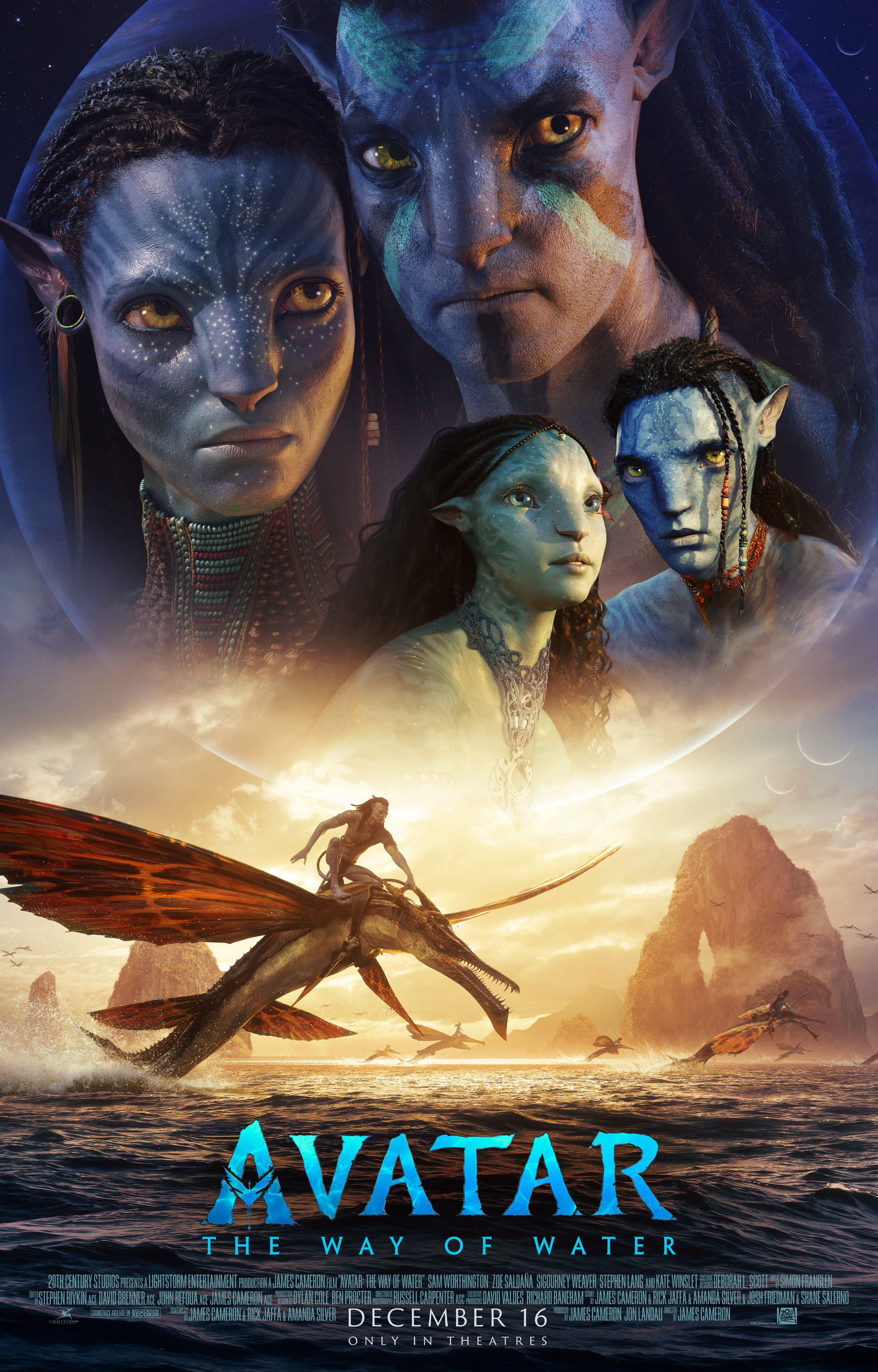 Mega Sized Movie Poster Image for Avatar: The Way of Water (#2 of 23)