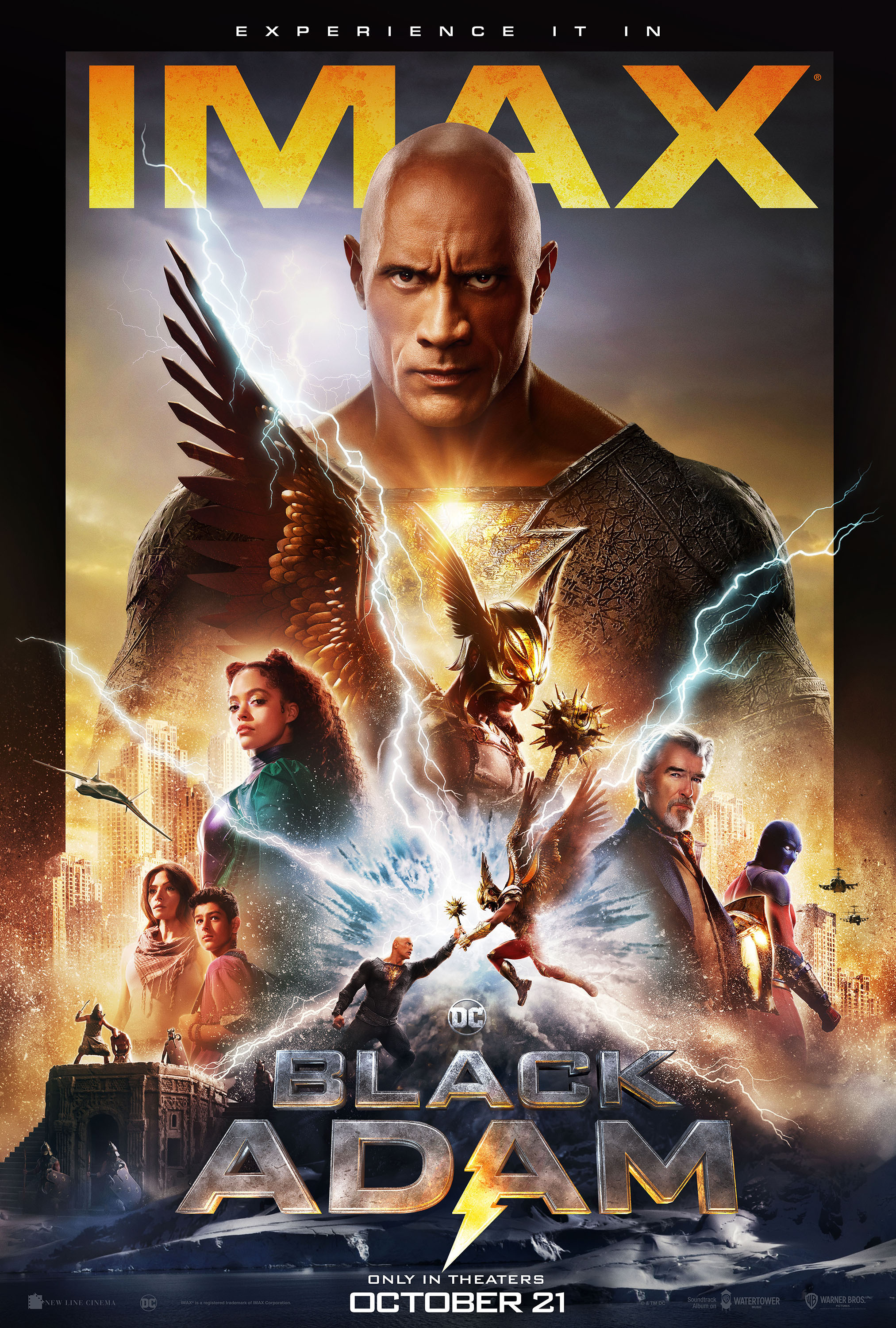 Mega Sized Movie Poster Image for Black Adam (#11 of 13)