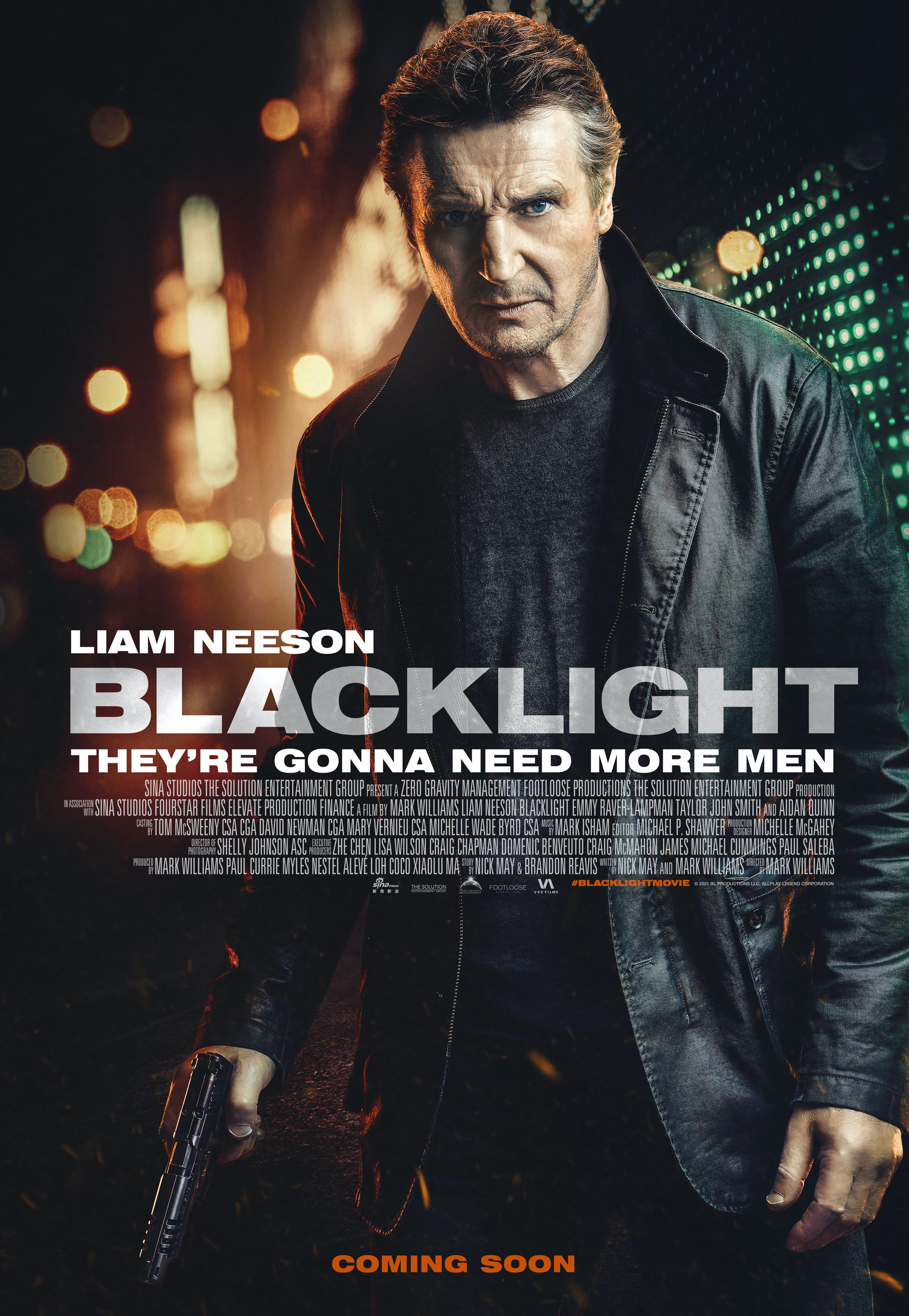 Mega Sized Movie Poster Image for Blacklight (#2 of 3)