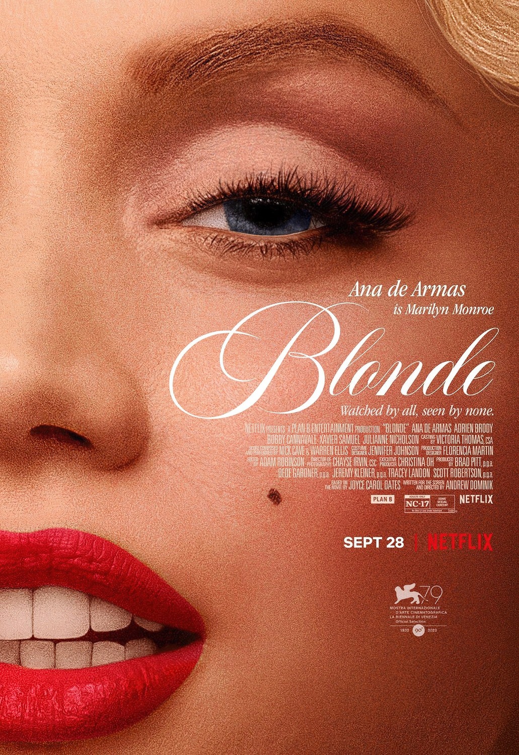 Extra Large Movie Poster Image for Blonde (#1 of 4)