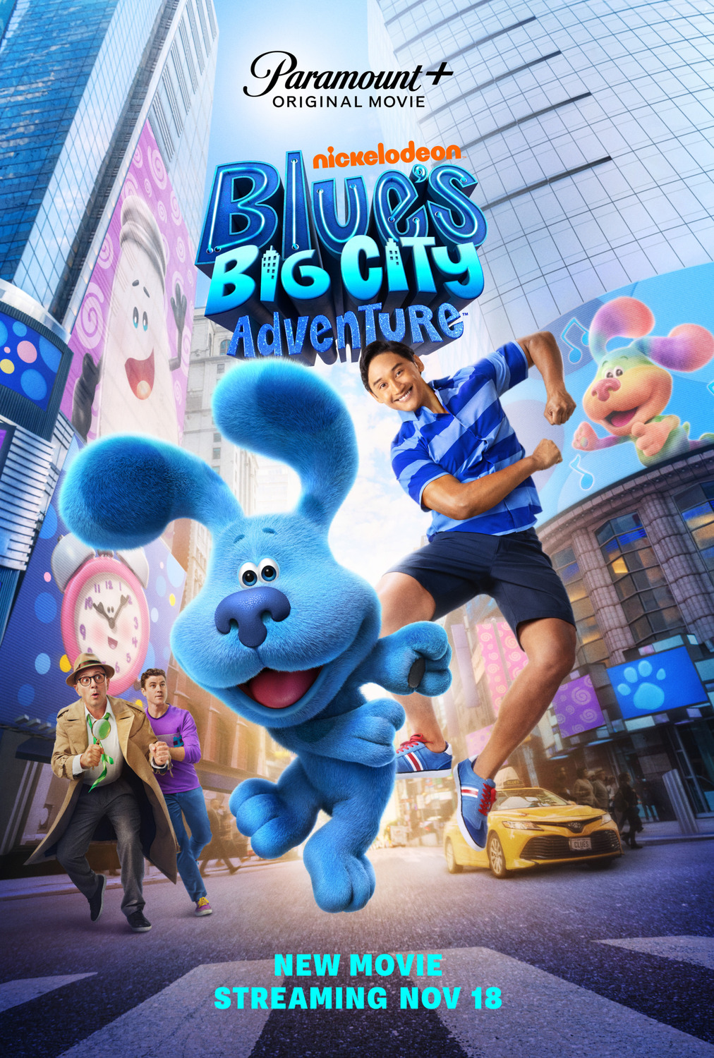 Extra Large Movie Poster Image for Blue's Big City Adventure (#1 of 8)