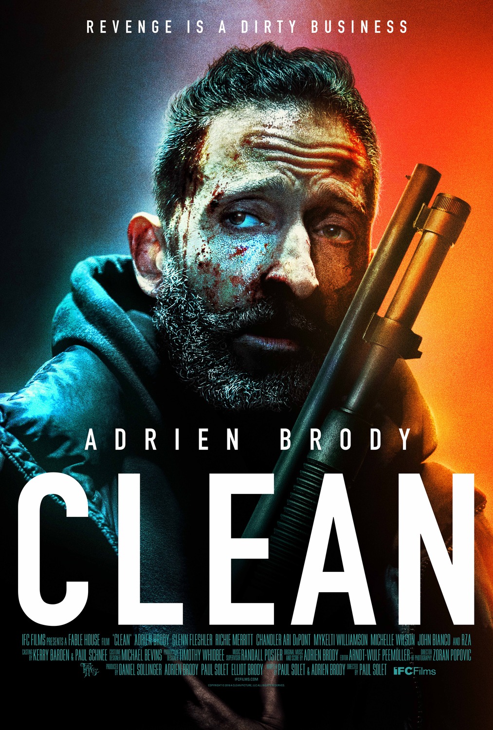 Extra Large Movie Poster Image for Clean 