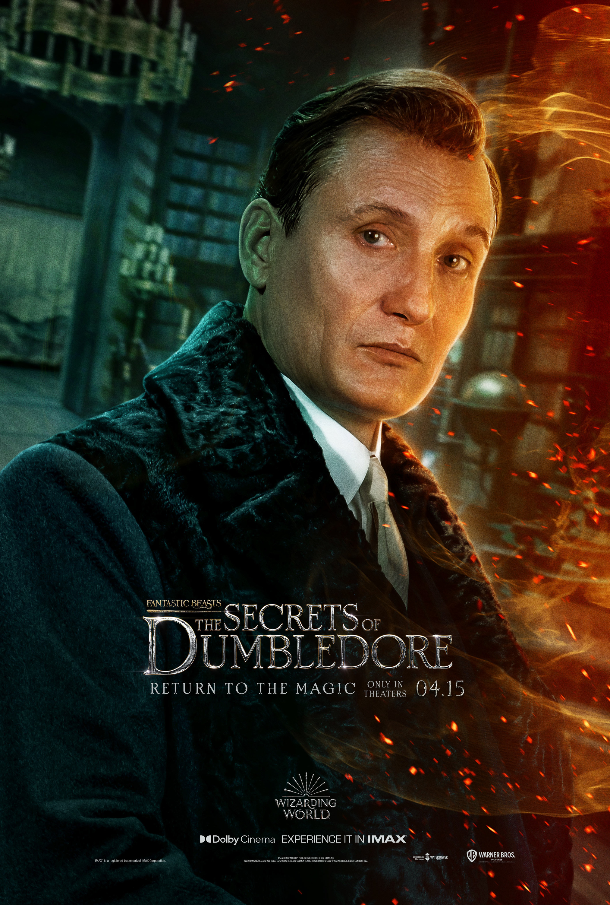 Mega Sized Movie Poster Image for Fantastic Beasts: The Secrets of Dumbledore (#18 of 33)