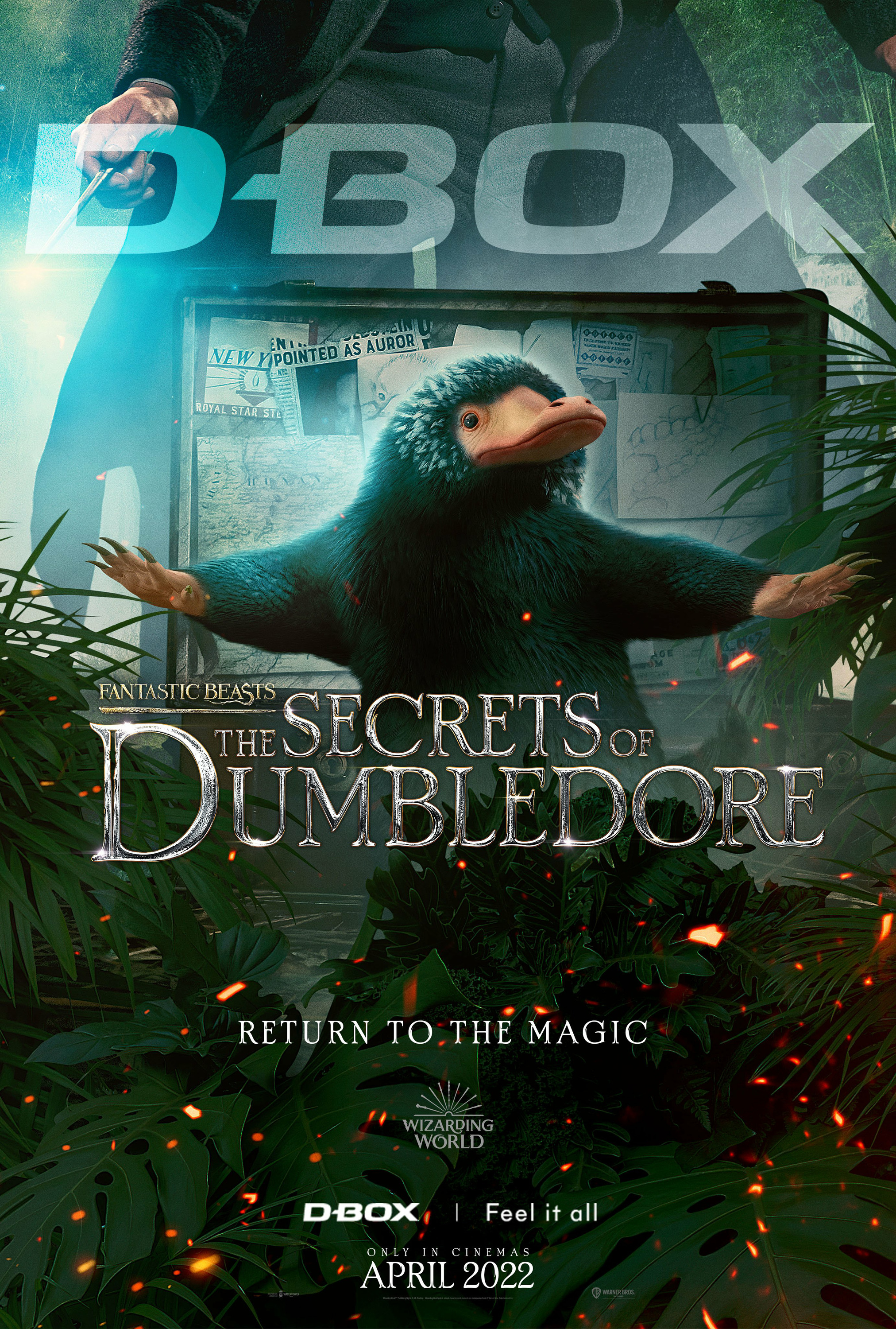 Mega Sized Movie Poster Image for Fantastic Beasts: The Secrets of Dumbledore (#29 of 33)
