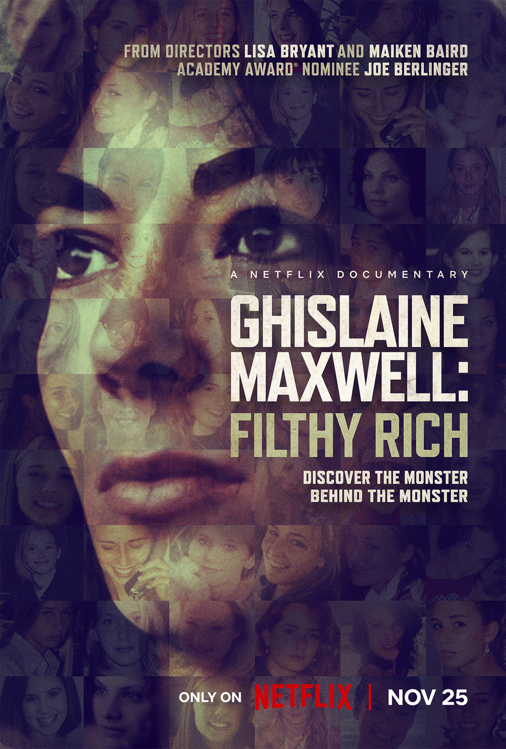 Extra Large Movie Poster Image for Ghislaine Maxwell: Filthy Rich 
