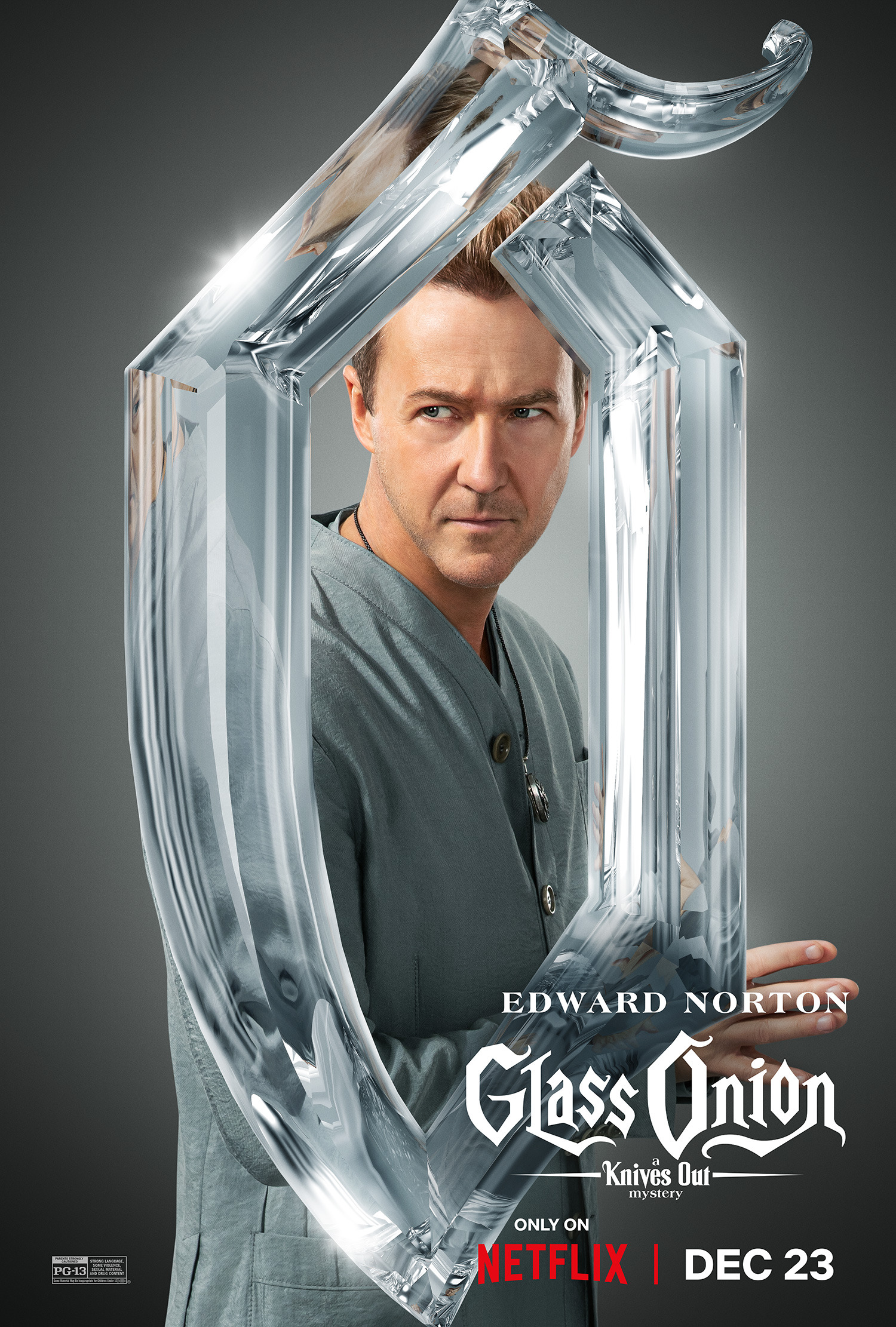 Mega Sized Movie Poster Image for Glass Onion: A Knives Out Mystery (#17 of 31)