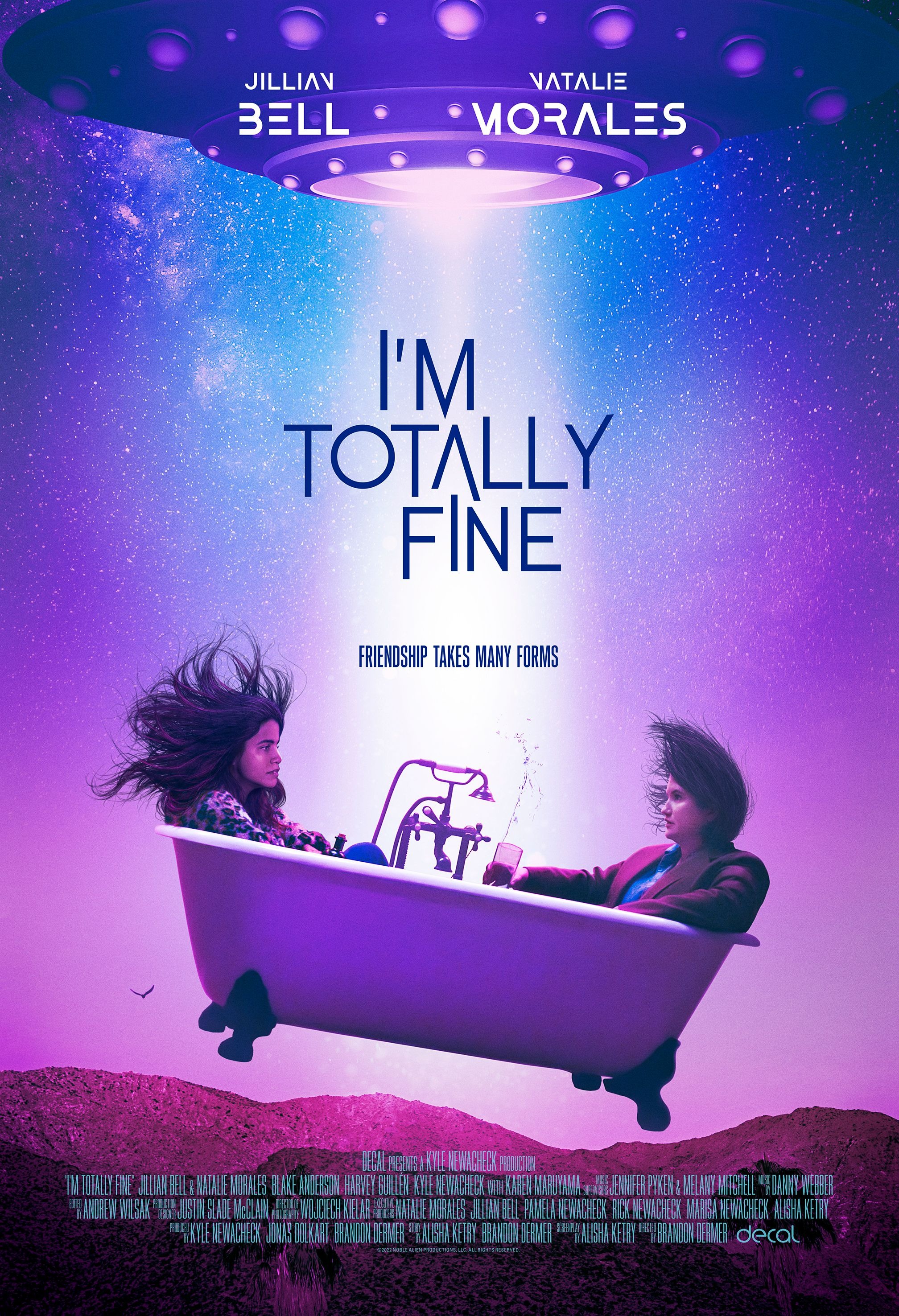 Mega Sized Movie Poster Image for I'm Totally Fine 