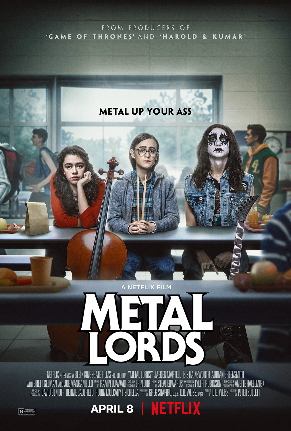 Extra Large Movie Poster Image for Metal Lords 