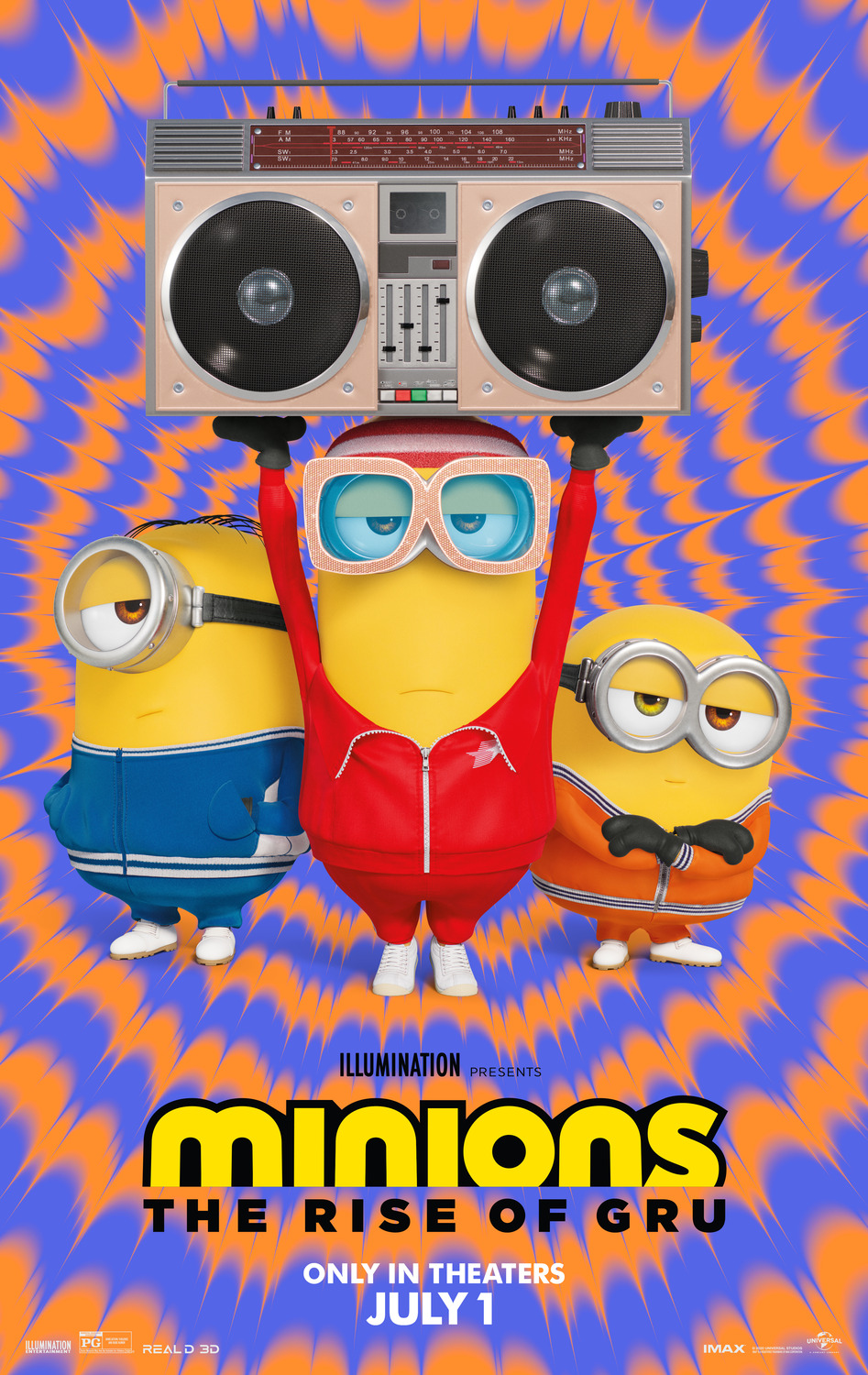 Extra Large Movie Poster Image for Minions: The Rise of Gru (#3 of 45)