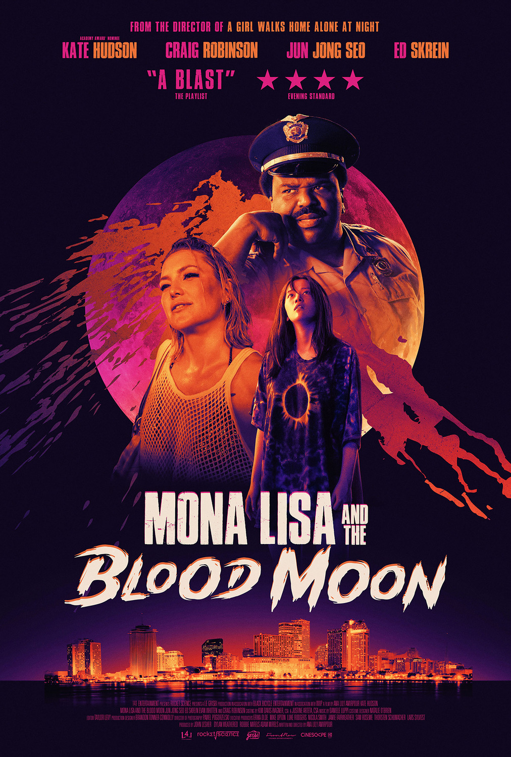 Extra Large Movie Poster Image for Mona Lisa and the Blood Moon (#3 of 3)