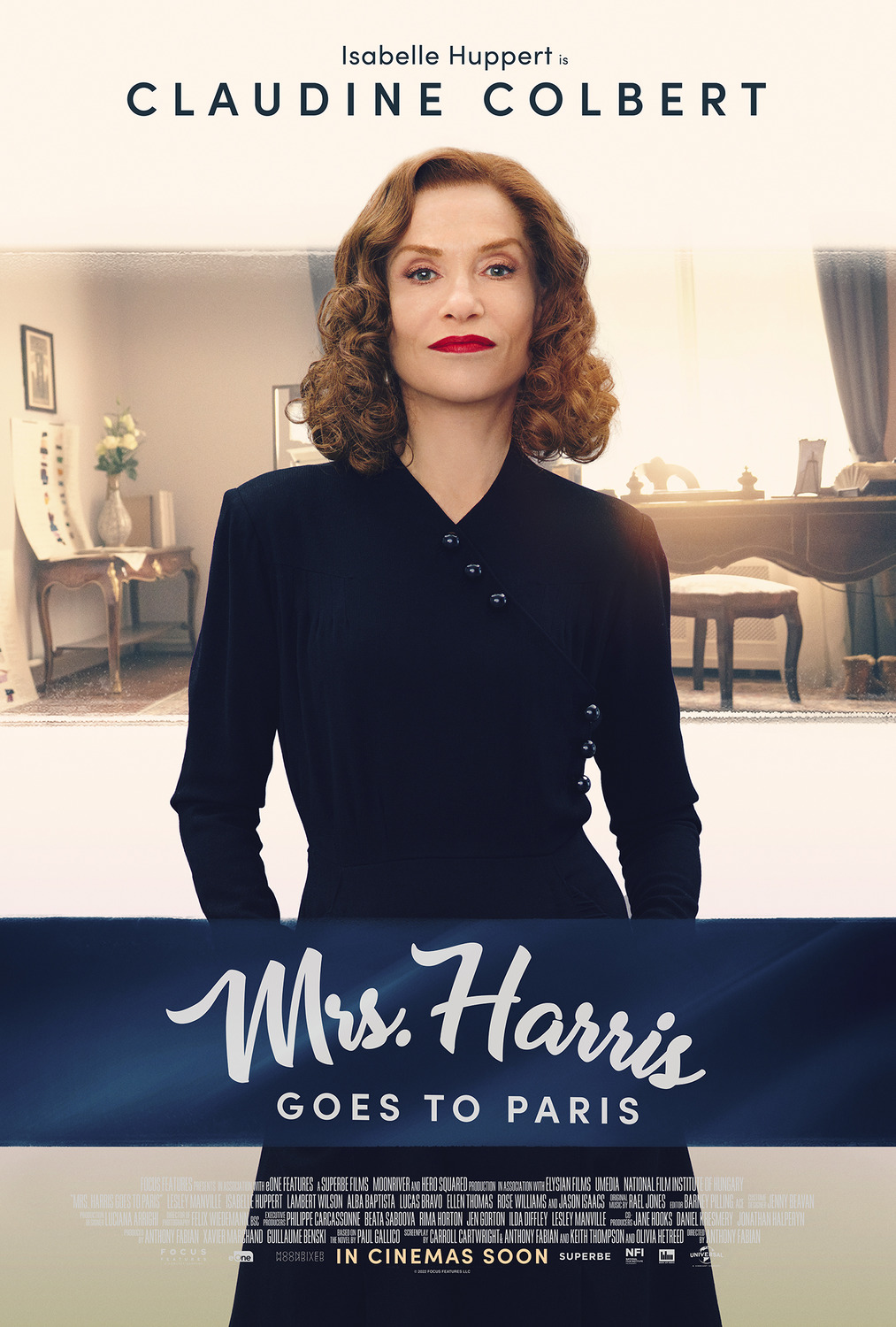Extra Large Movie Poster Image for Mrs. Harris Goes to Paris (#7 of 11)