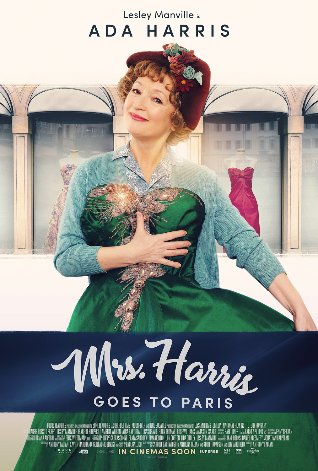 Extra Large Movie Poster Image for Mrs. Harris Goes to Paris (#9 of 11)