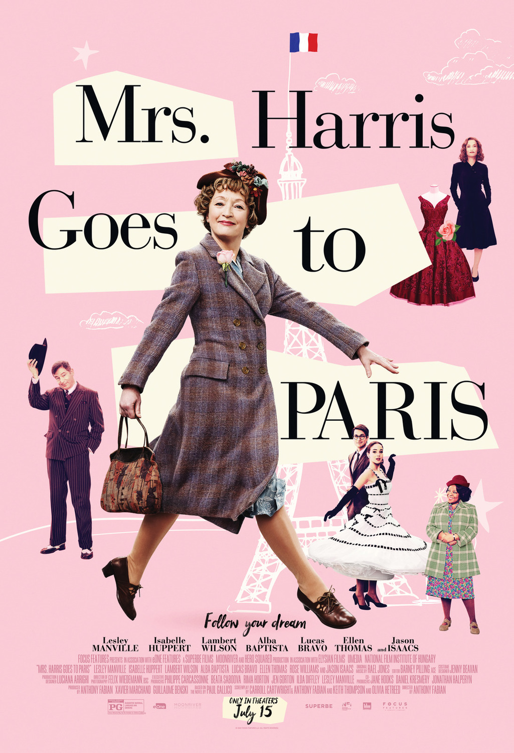Extra Large Movie Poster Image for Mrs. Harris Goes to Paris (#1 of 10)
