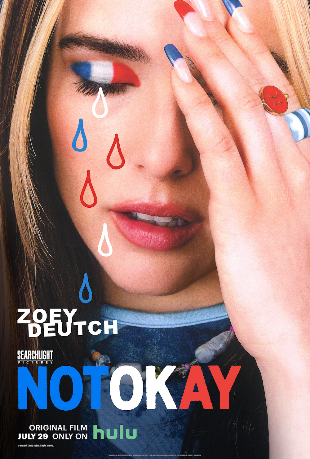 Extra Large Movie Poster Image for Not Okay (#1 of 2)