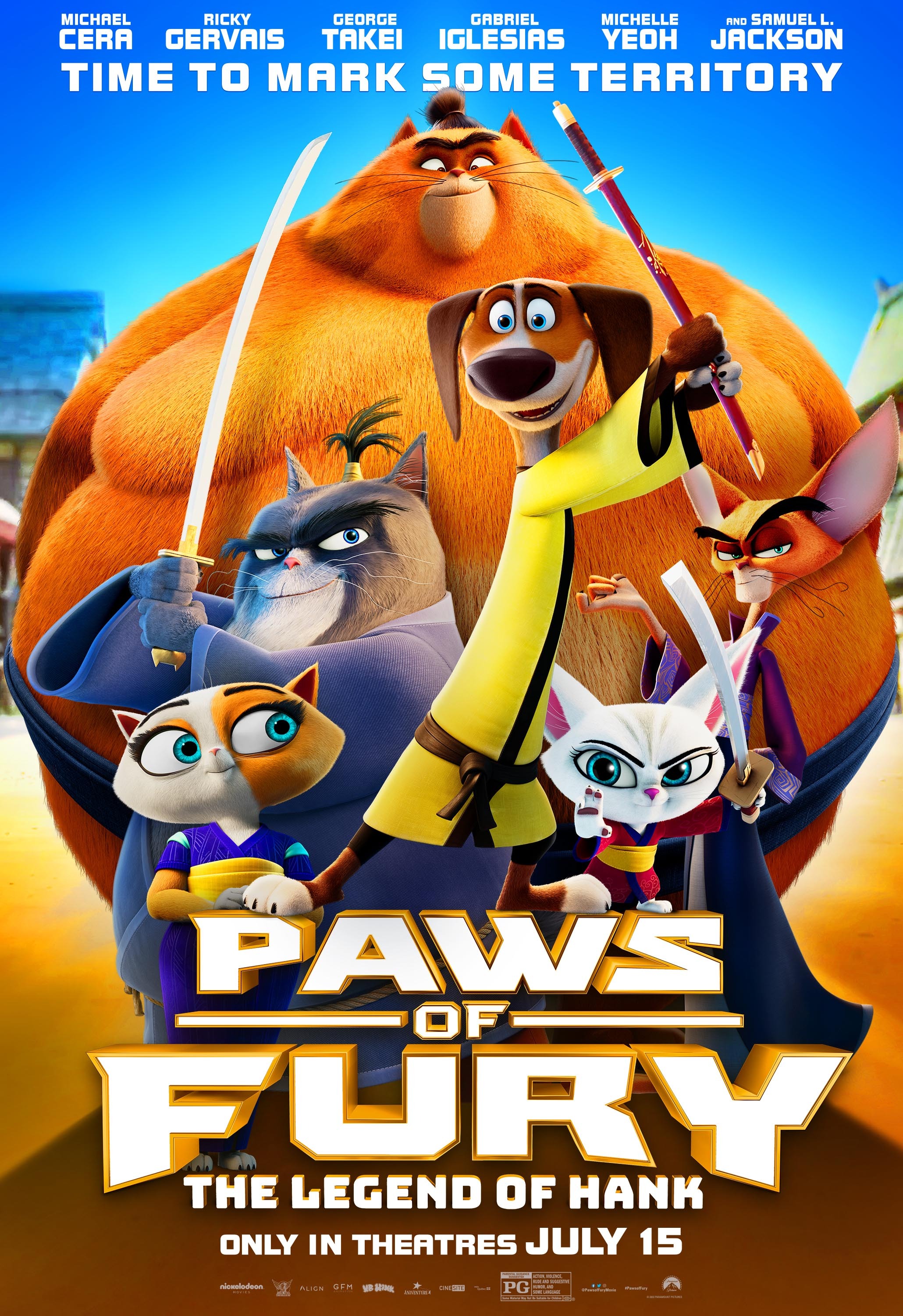 Mega Sized Movie Poster Image for Paws of Fury: The Legend of Hank (#2 of 21)