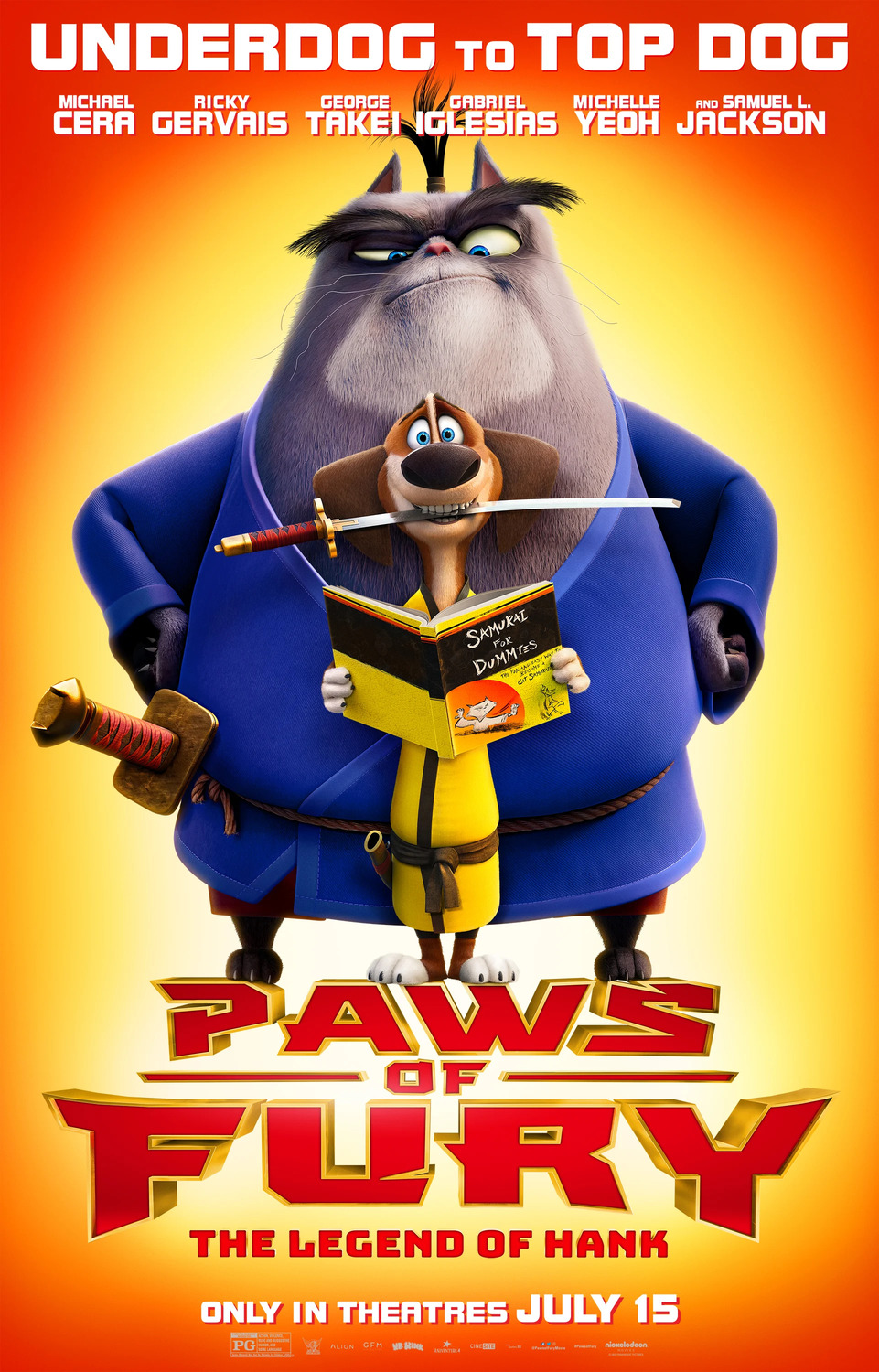 Extra Large Movie Poster Image for Paws of Fury: The Legend of Hank (#1 of 21)