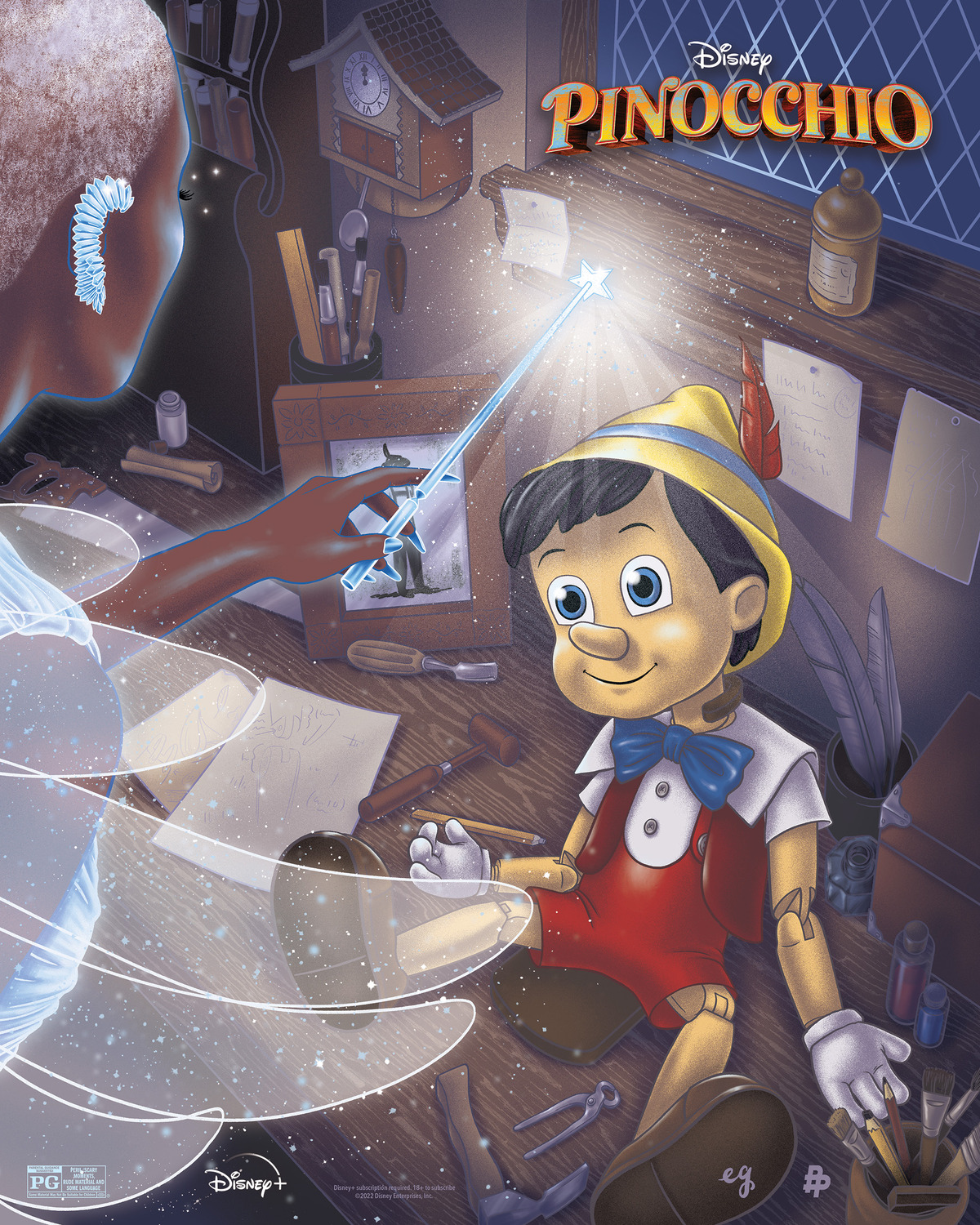 Extra Large Movie Poster Image for Pinocchio (#14 of 17)