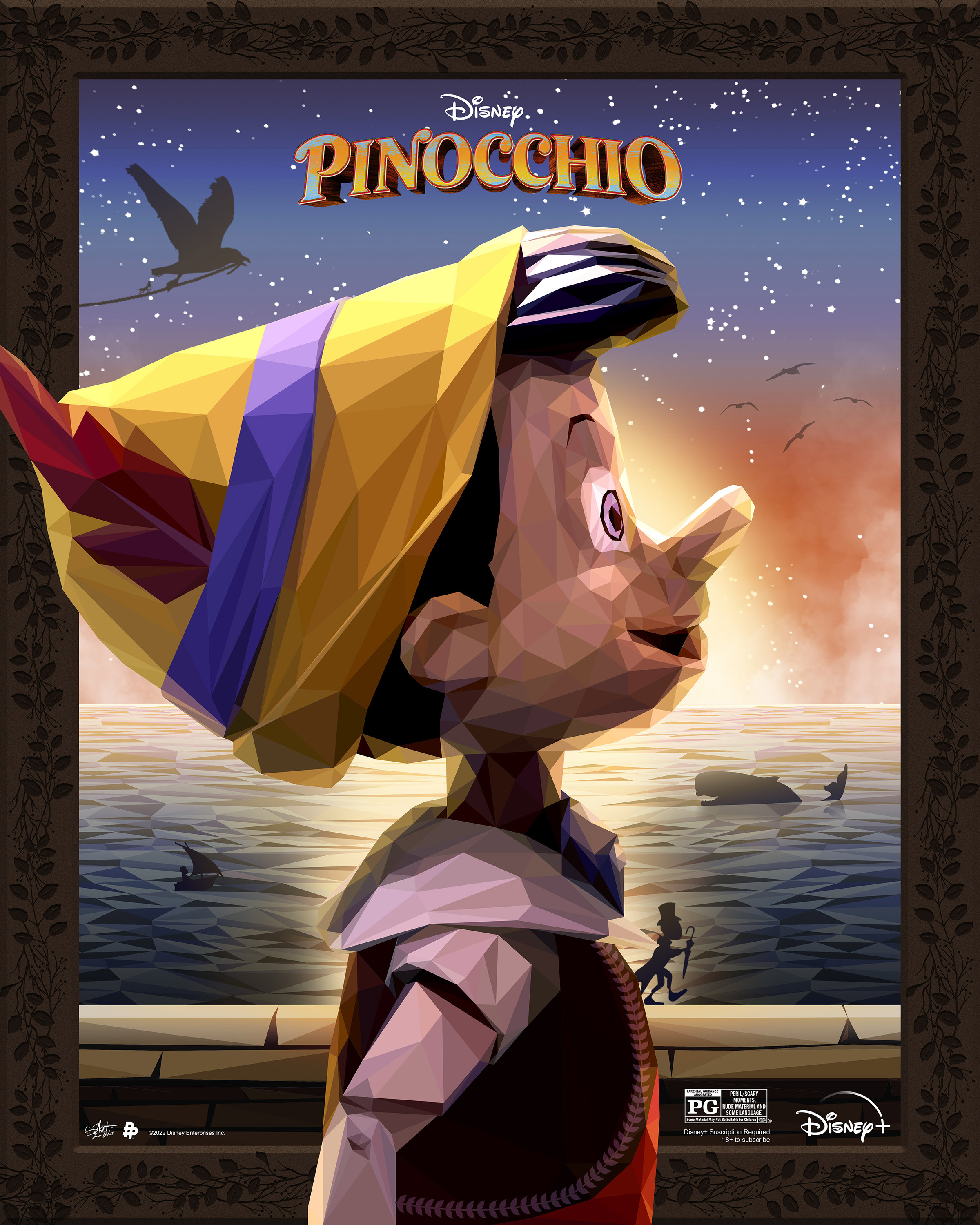 Mega Sized Movie Poster Image for Pinocchio (#17 of 17)