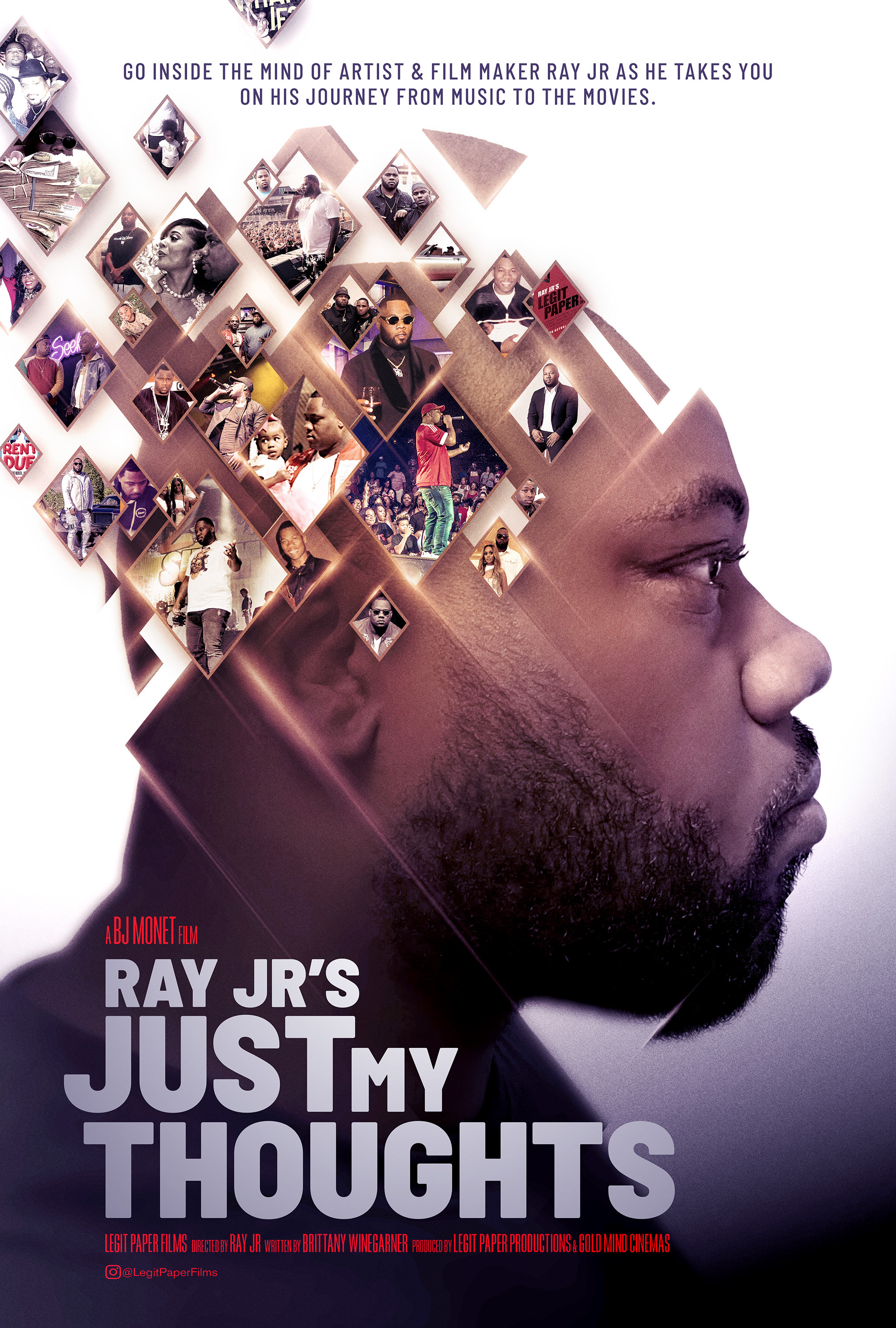 Mega Sized Movie Poster Image for Ray Jr's Just My Thoughts 