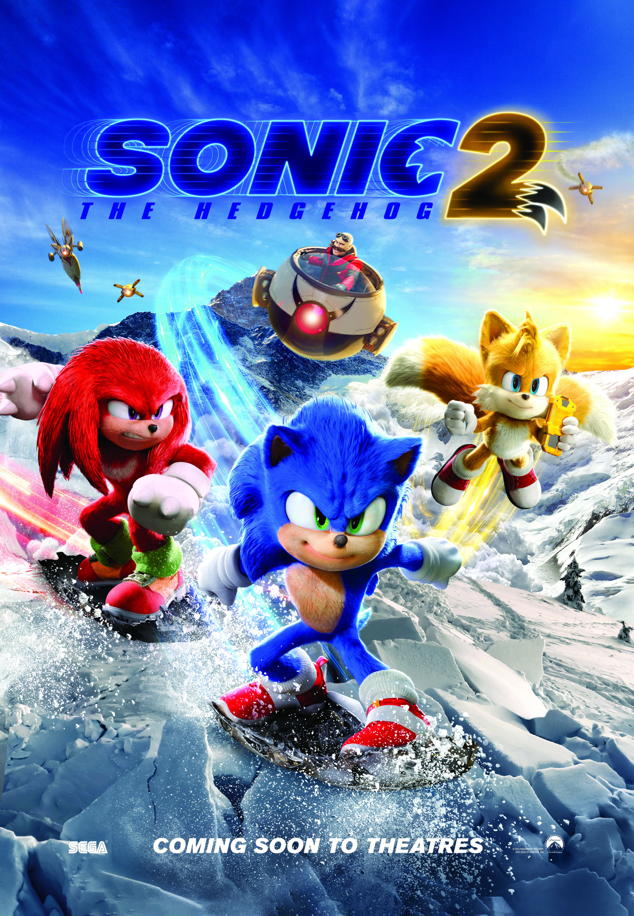 Mega Sized Movie Poster Image for Sonic the Hedgehog 2 (#28 of 34)