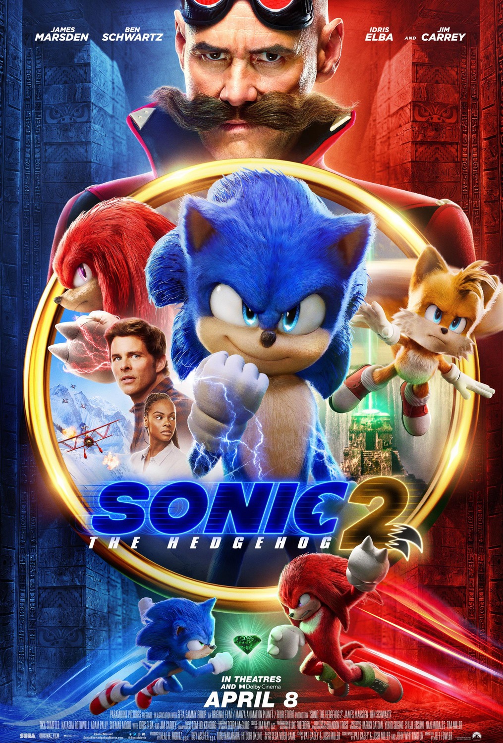 Extra Large Movie Poster Image for Sonic the Hedgehog 2 (#6 of 34)