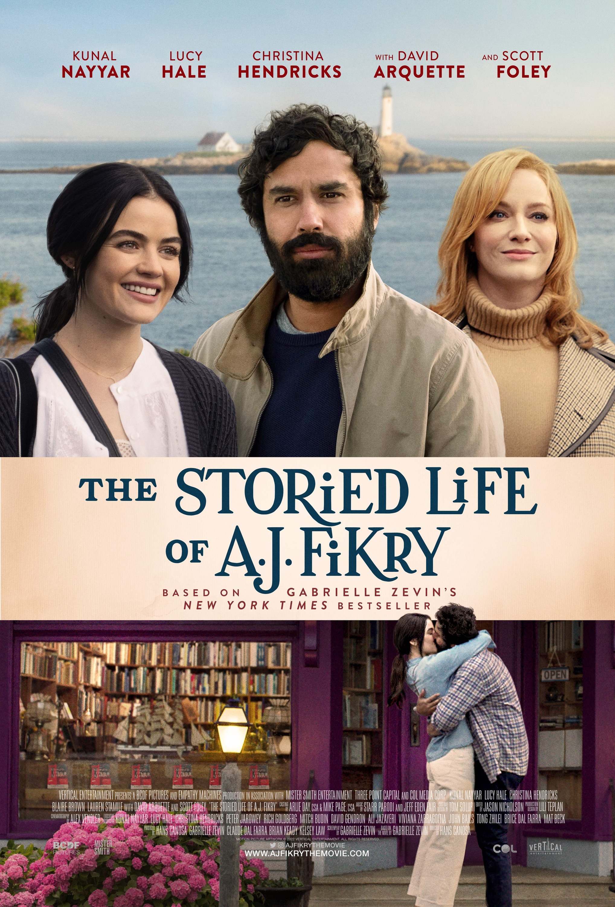Mega Sized Movie Poster Image for The Storied Life of A.J. Fikry 