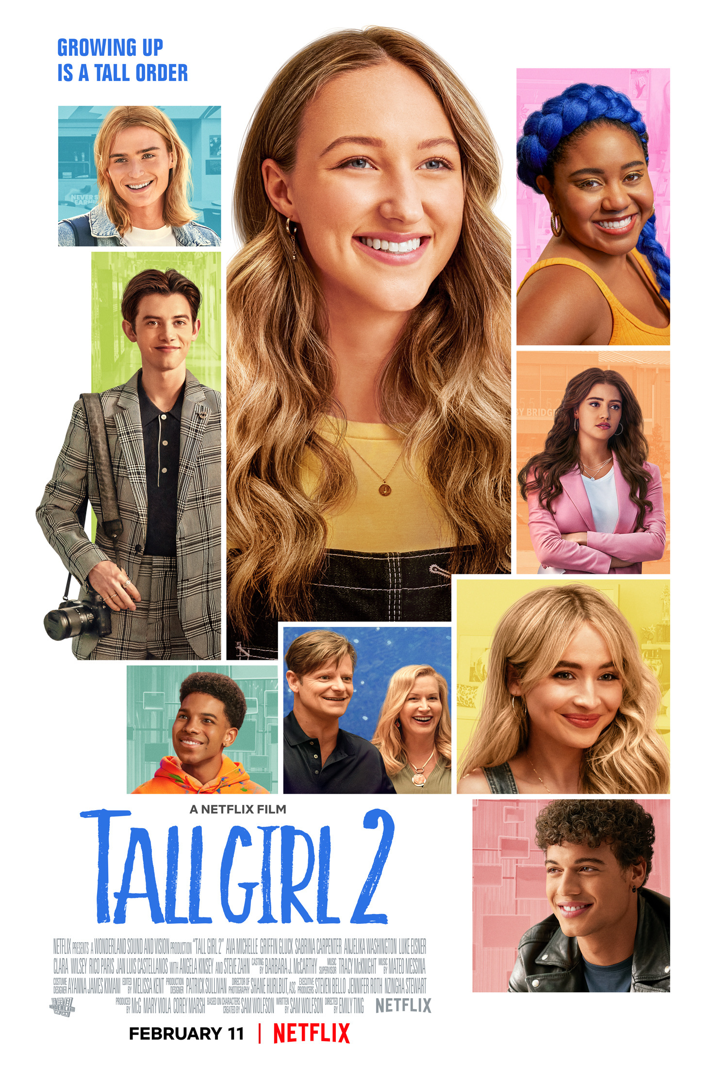 Mega Sized Movie Poster Image for Tall Girl 2 