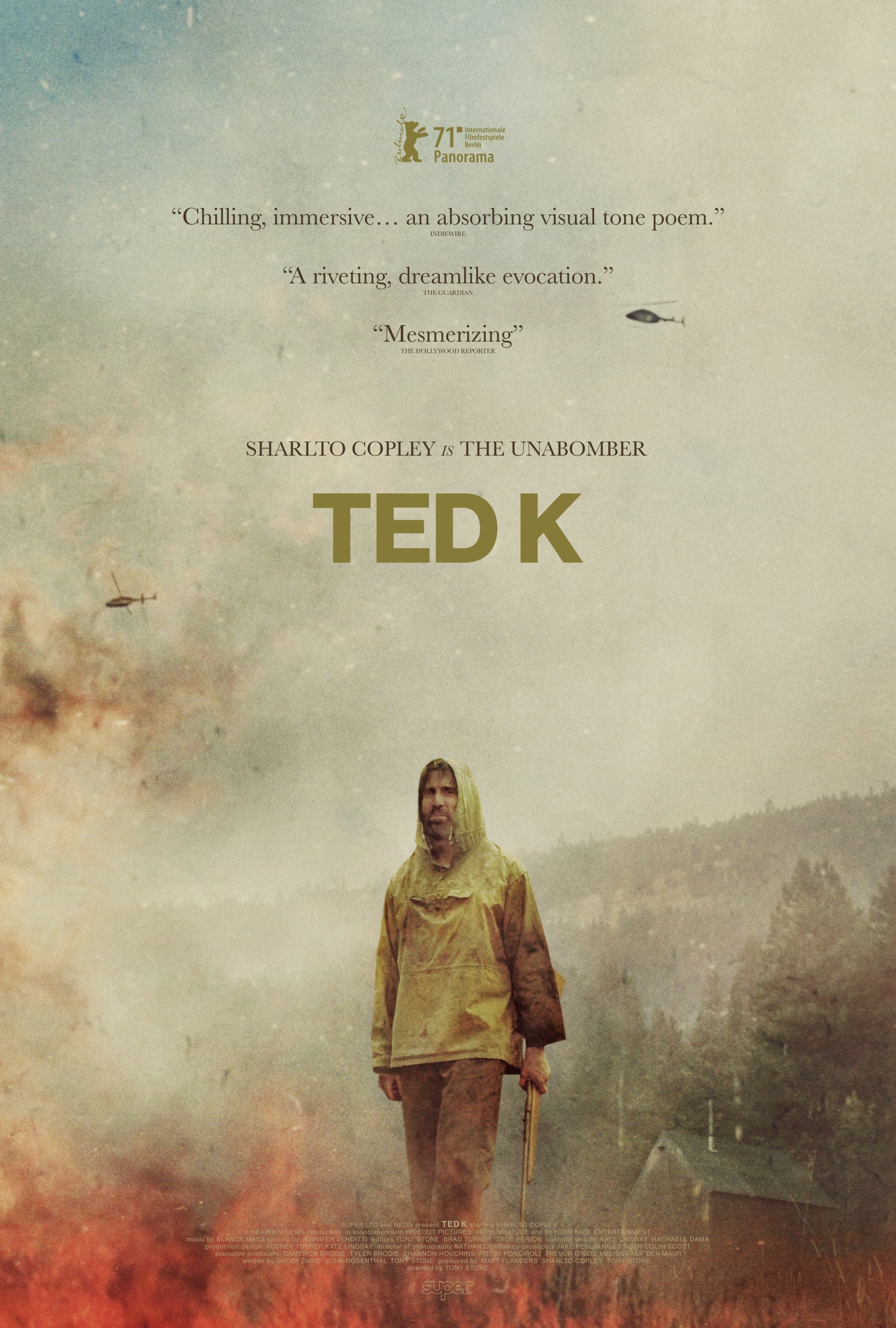 Mega Sized Movie Poster Image for Ted K (#1 of 4)