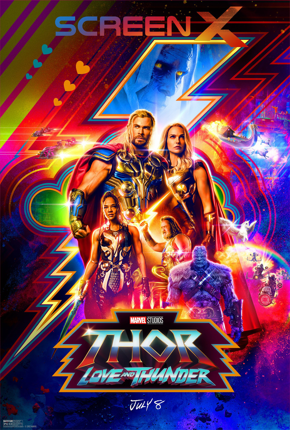 Extra Large Movie Poster Image for Thor: Love and Thunder (#14 of 18)