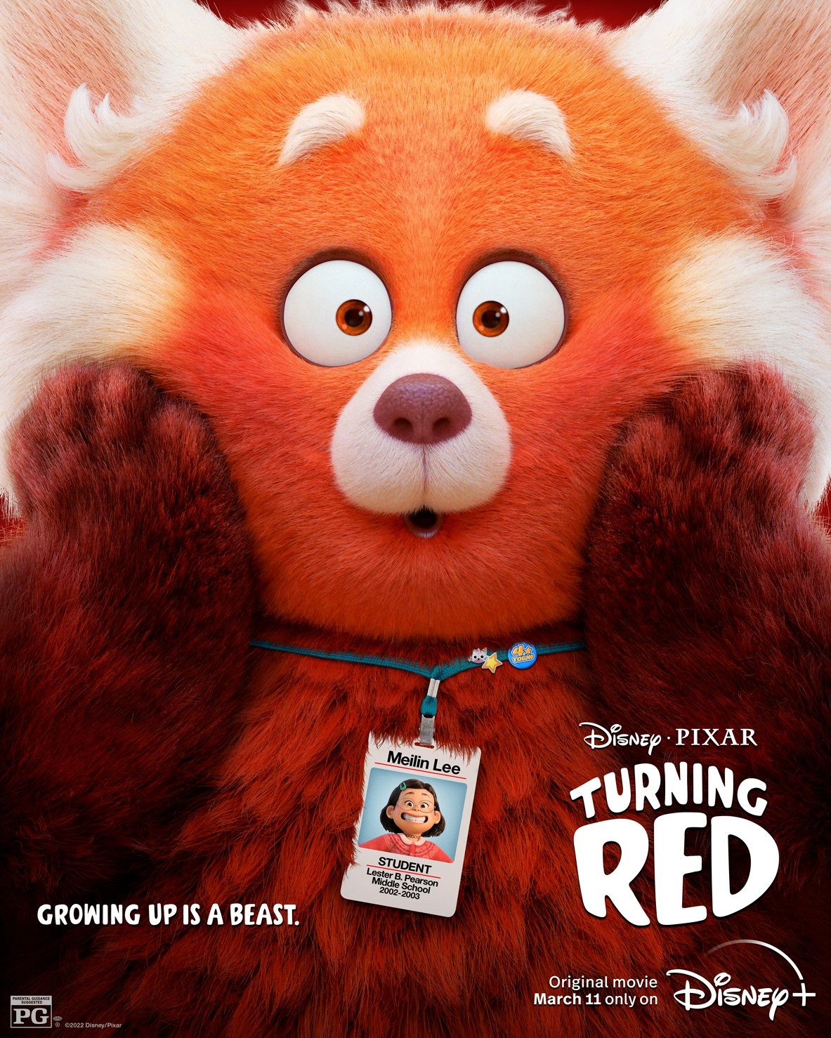 Extra Large Movie Poster Image for Turning Red (#12 of 13)