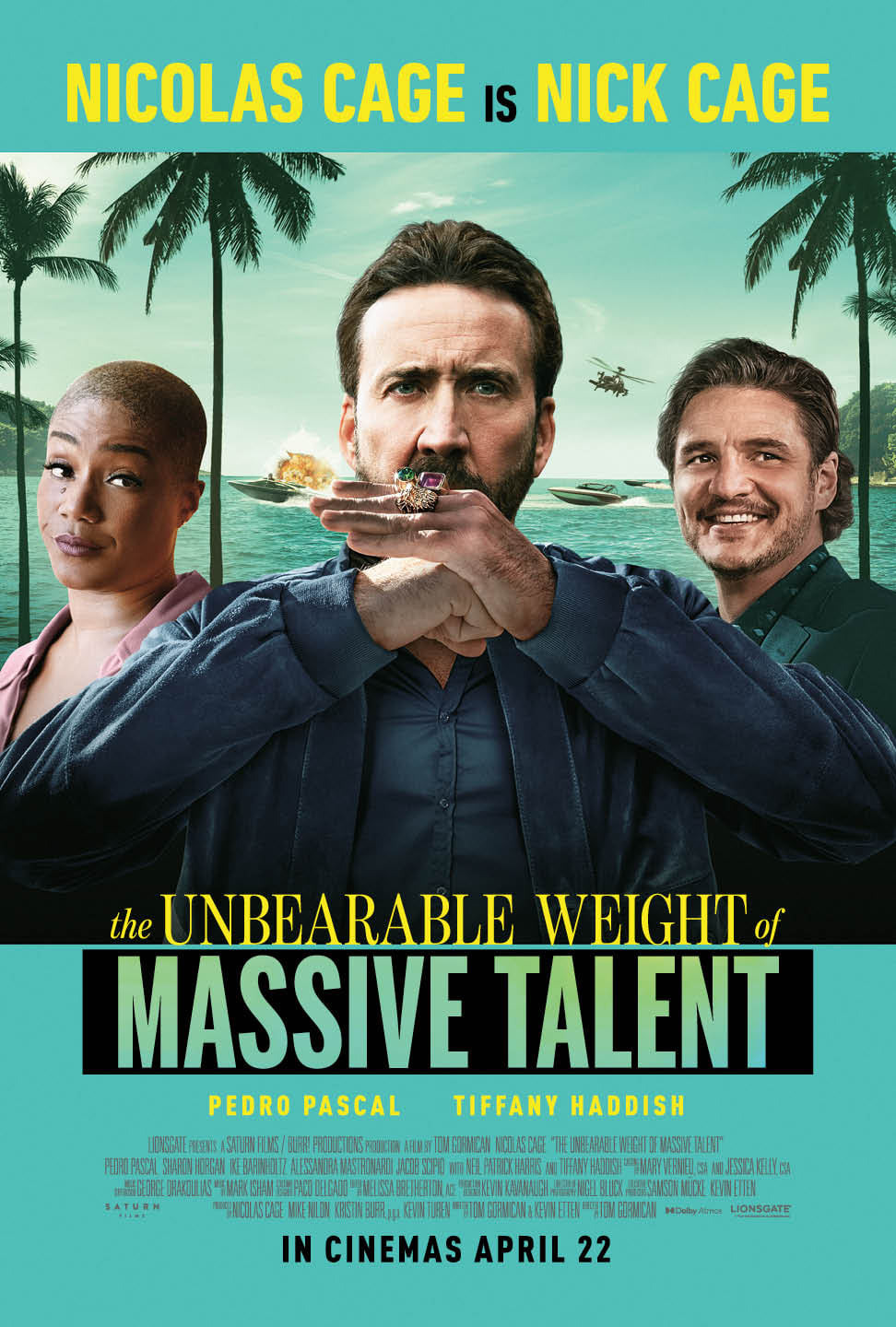Extra Large Movie Poster Image for The Unbearable Weight of Massive Talent (#2 of 5)