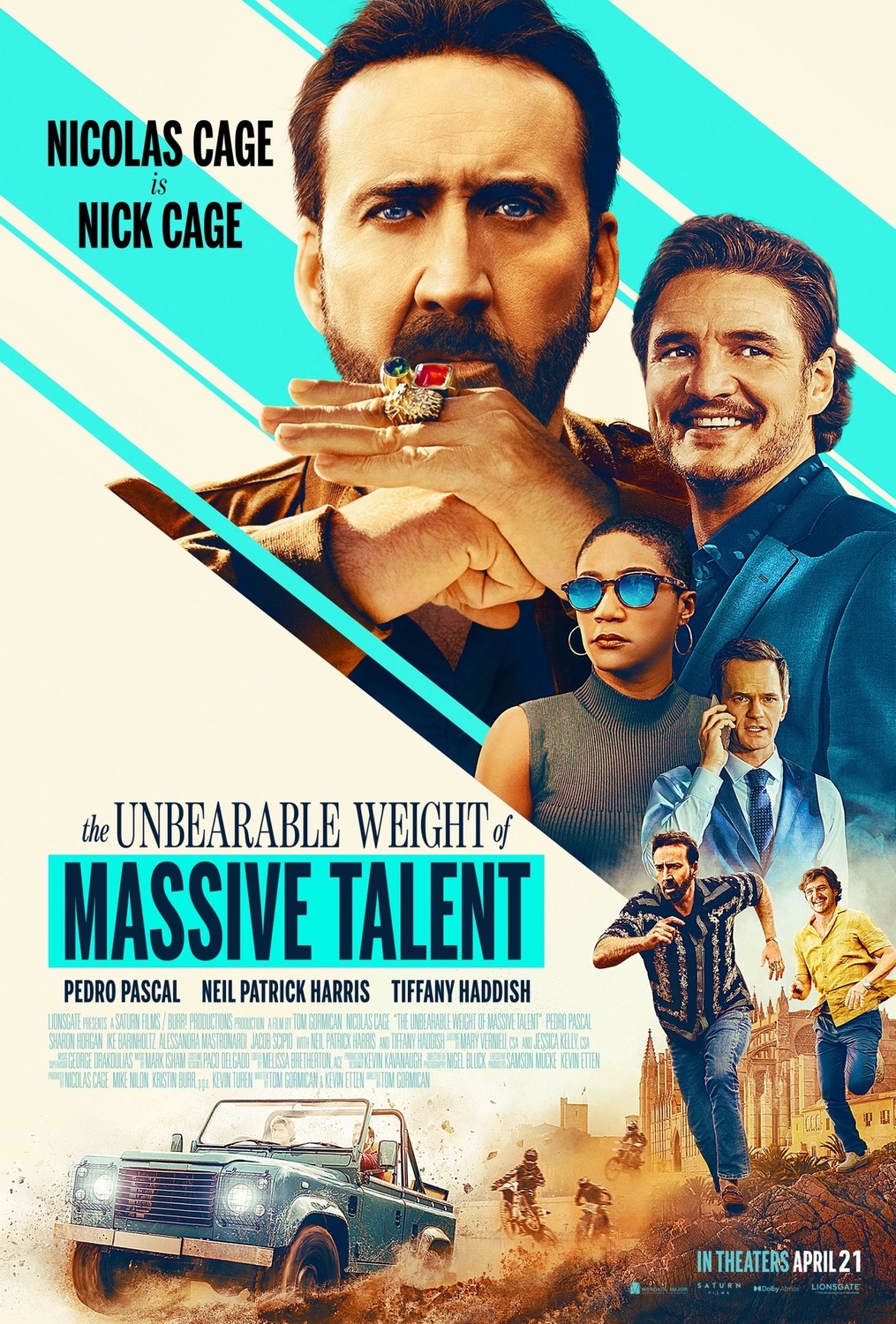 Extra Large Movie Poster Image for The Unbearable Weight of Massive Talent (#5 of 5)