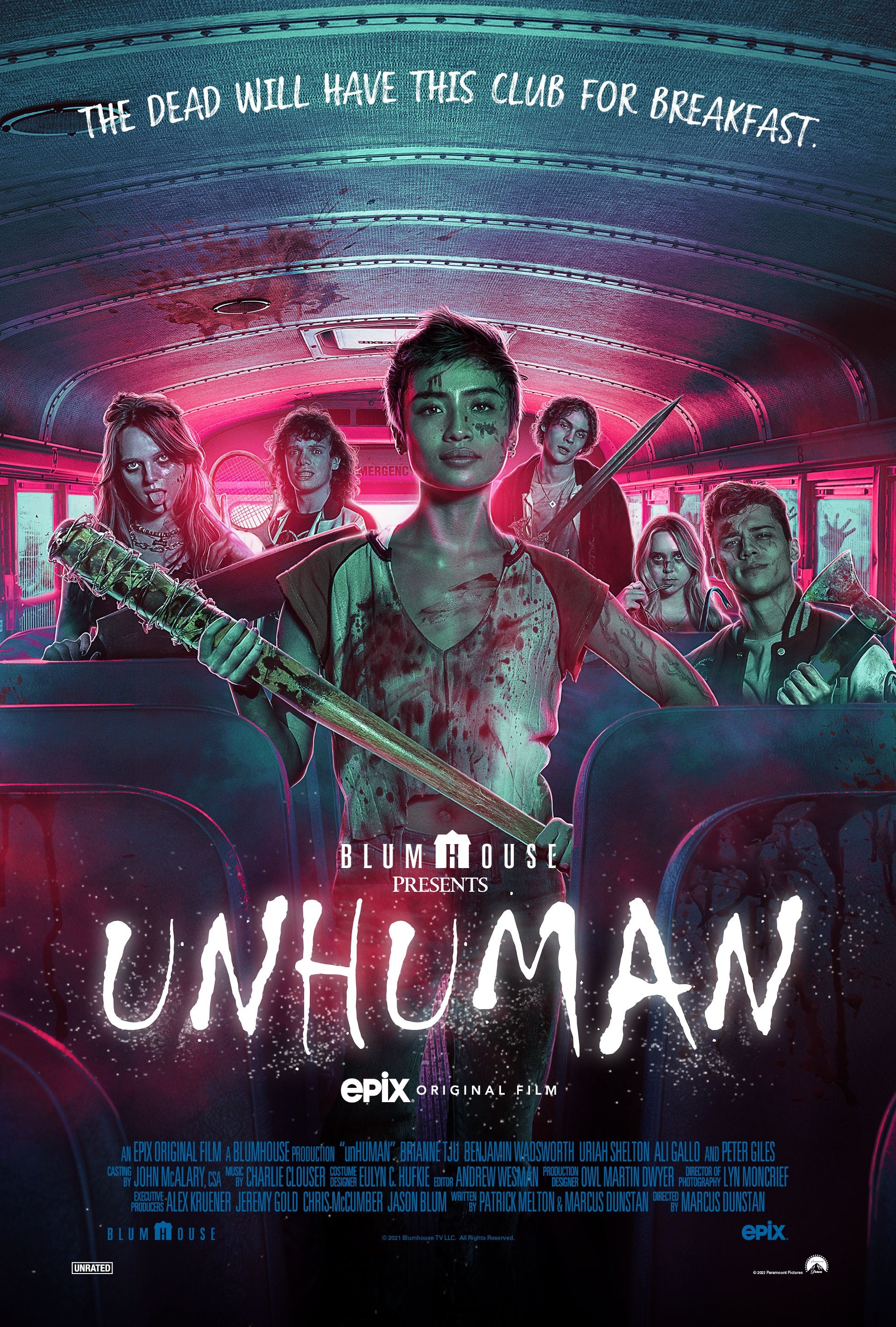 Mega Sized Movie Poster Image for Unhuman 