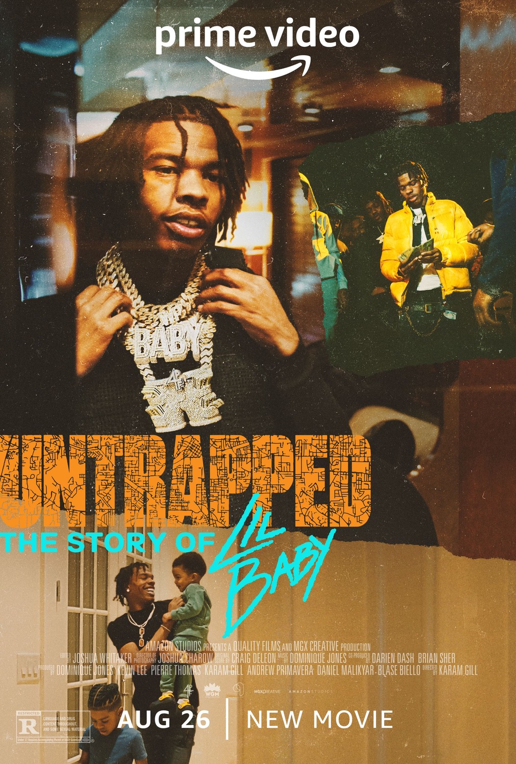 Extra Large Movie Poster Image for Untrapped: The Story of Lil Baby 