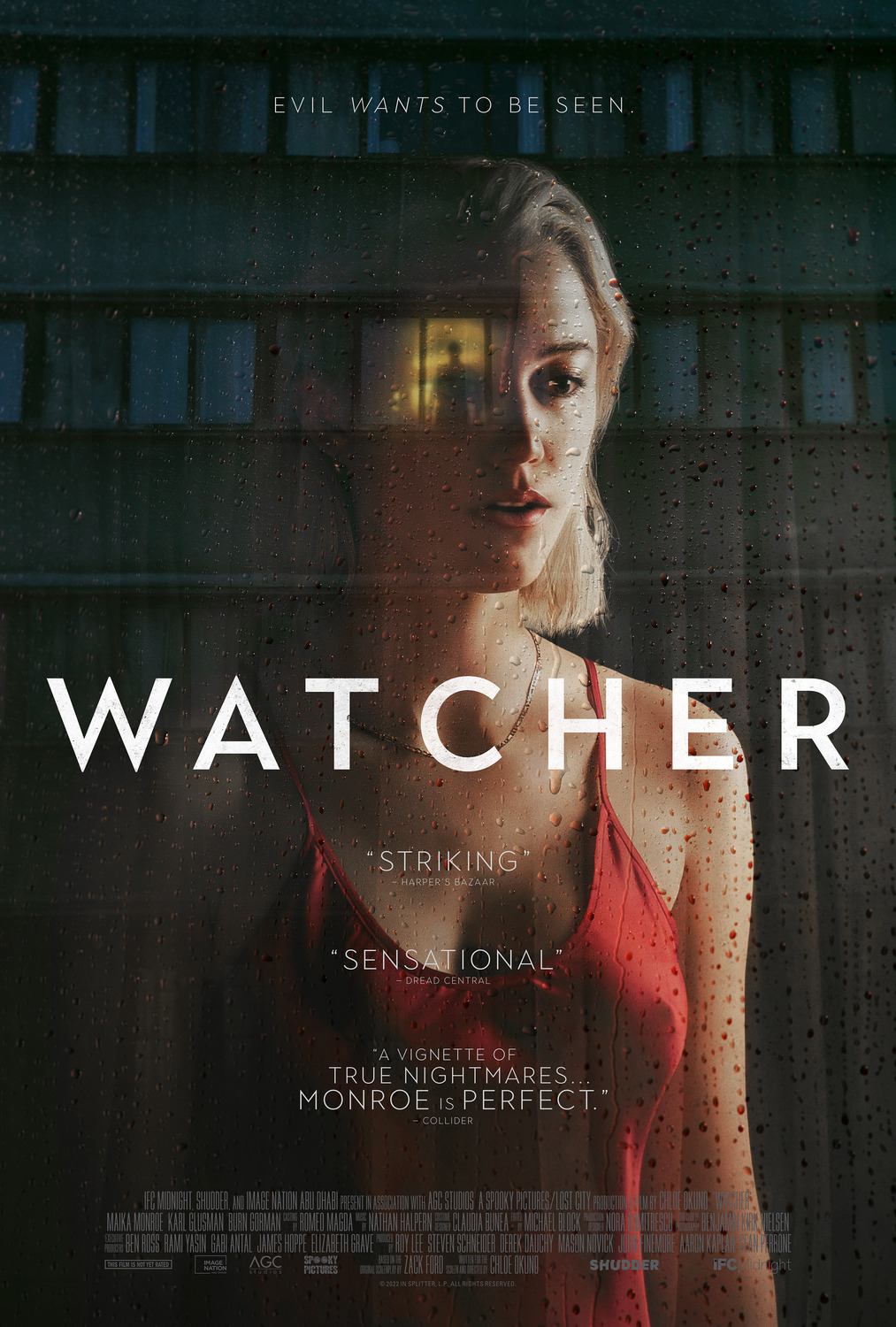Extra Large Movie Poster Image for Watcher 