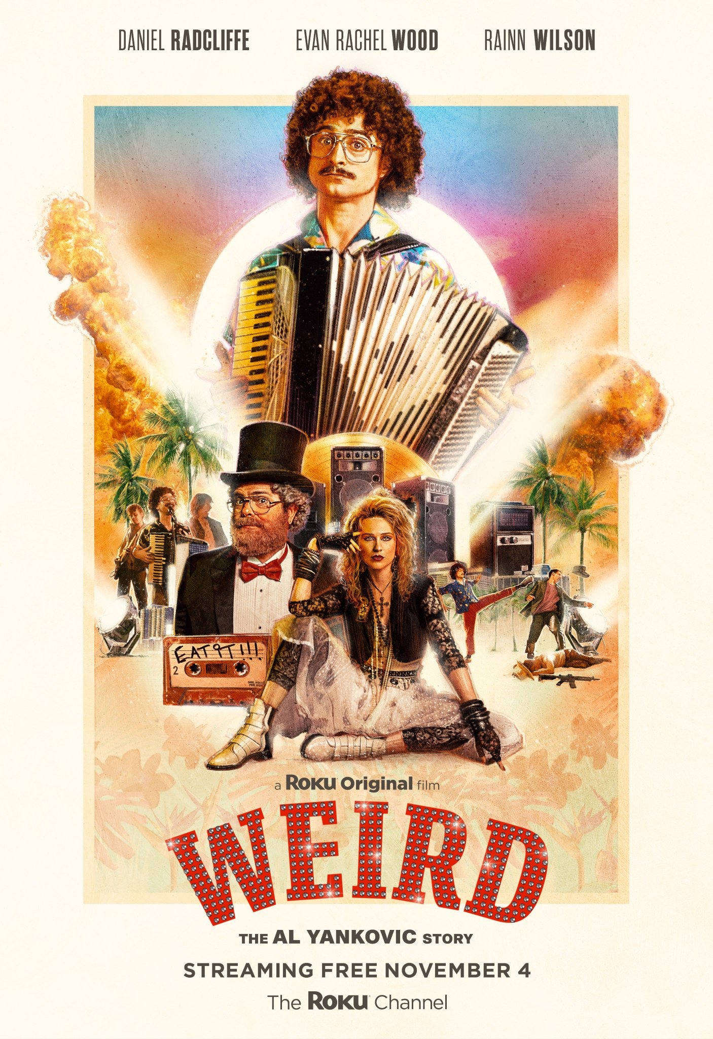 Mega Sized Movie Poster Image for Weird: The Al Yankovic Story (#4 of 4)