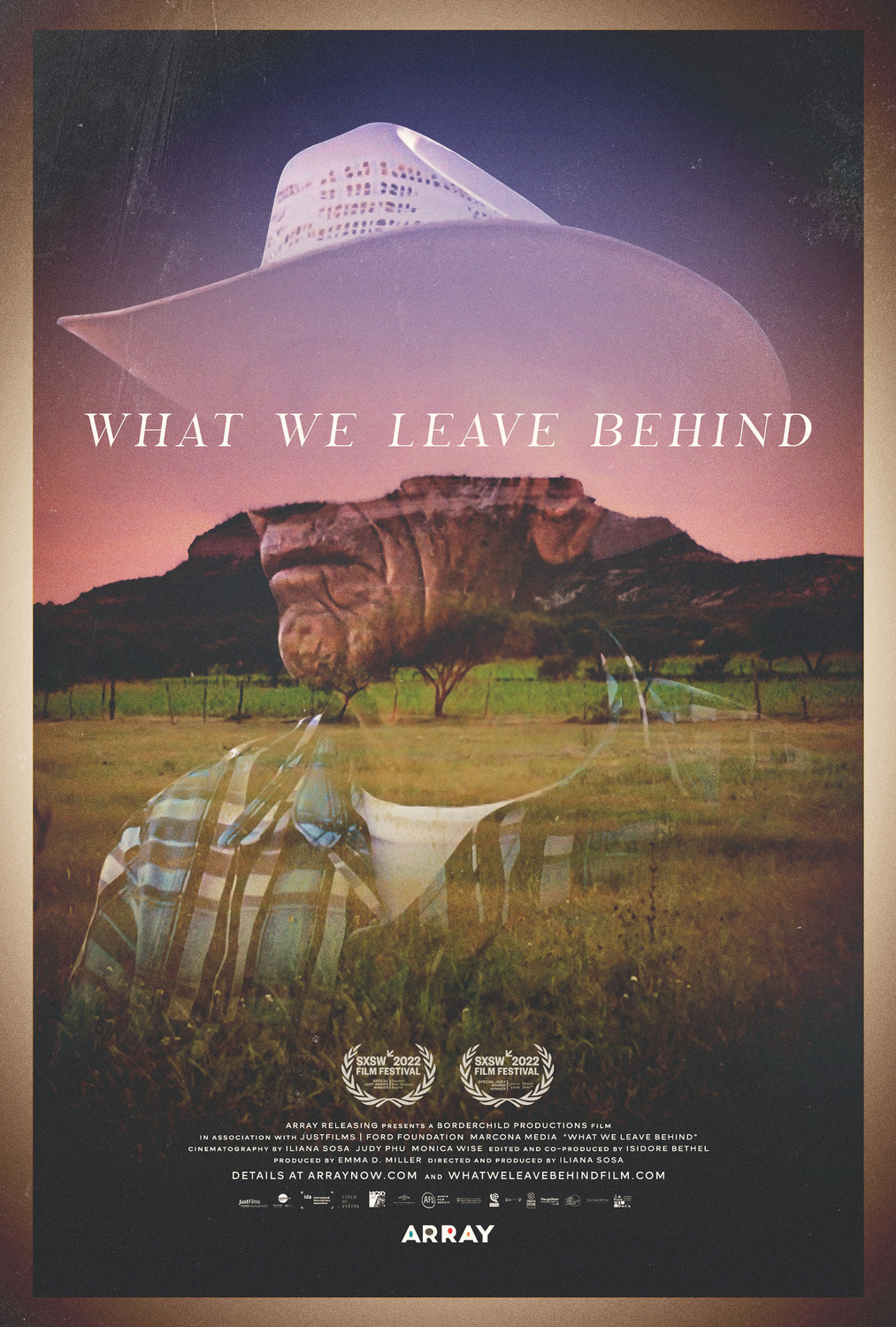 Extra Large Movie Poster Image for What We Leave Behind 