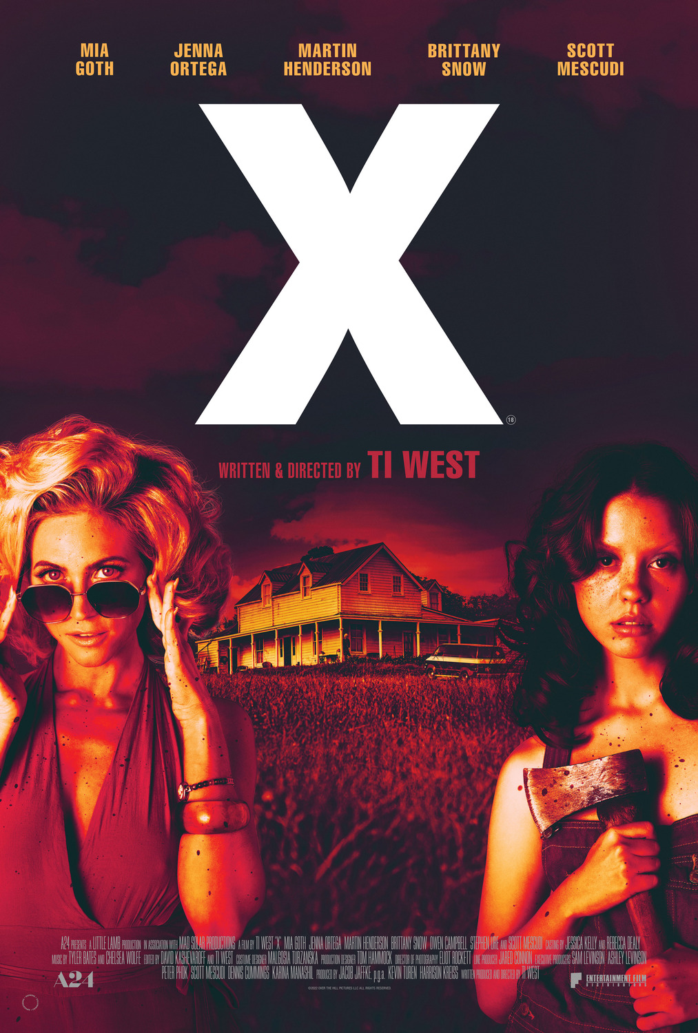 Extra Large Movie Poster Image for X (#7 of 8)