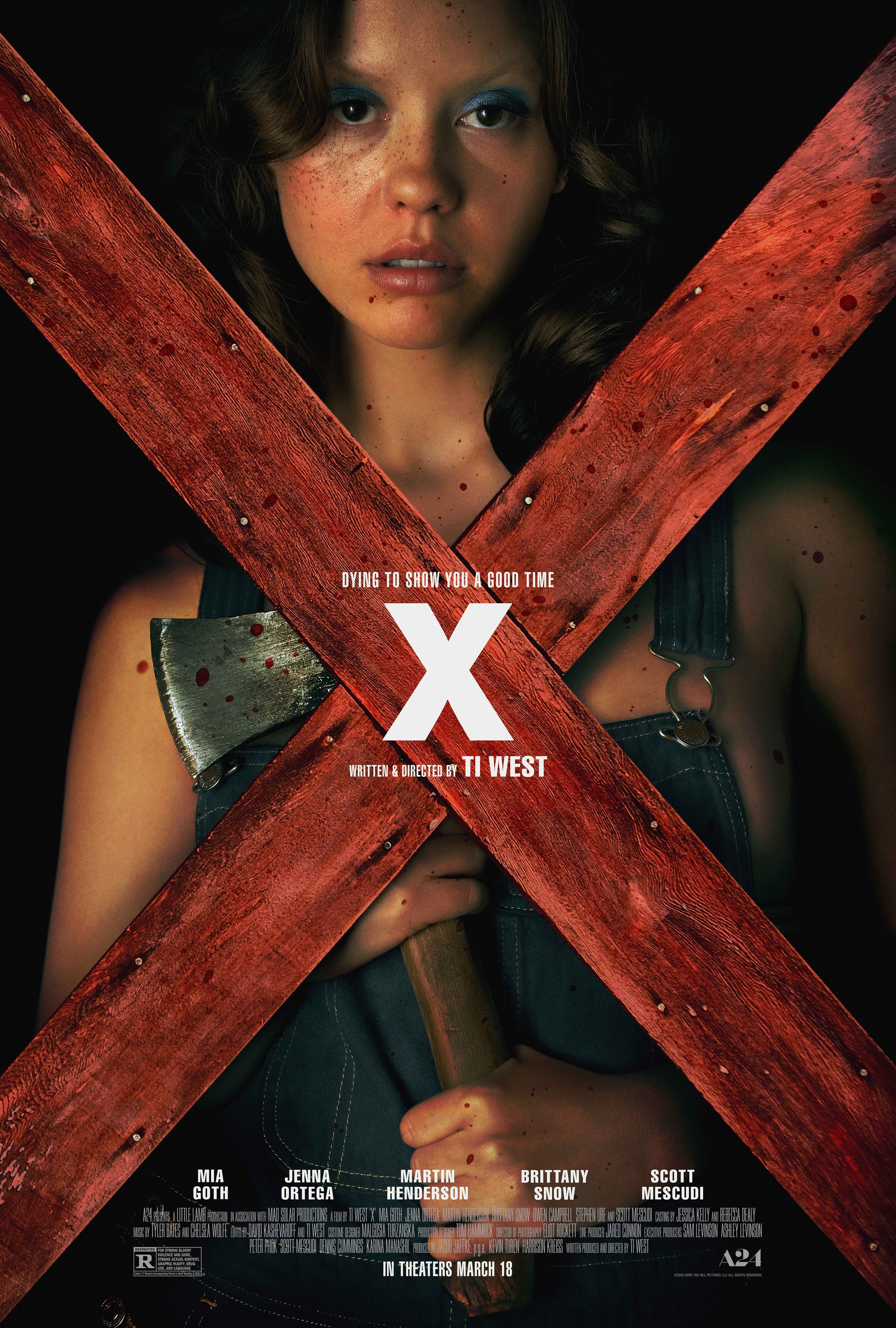 Mega Sized Movie Poster Image for X (#8 of 8)