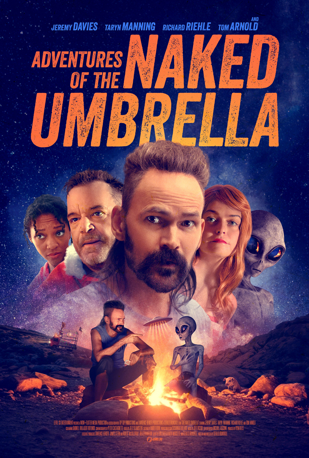 Extra Large Movie Poster Image for Adventures of the Naked Umbrella 