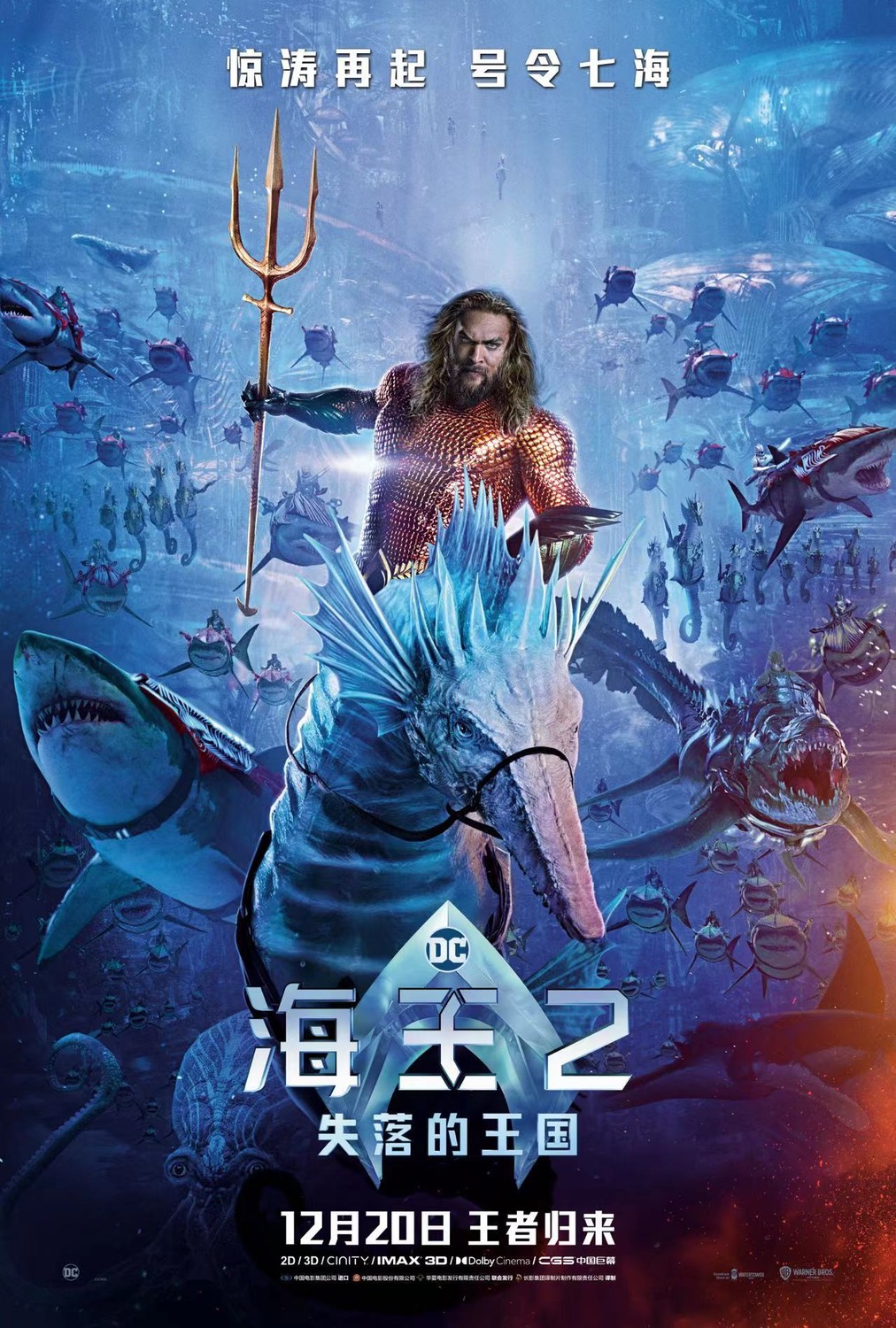 Extra Large Movie Poster Image for Aquaman and the Lost Kingdom (#2 of 19)