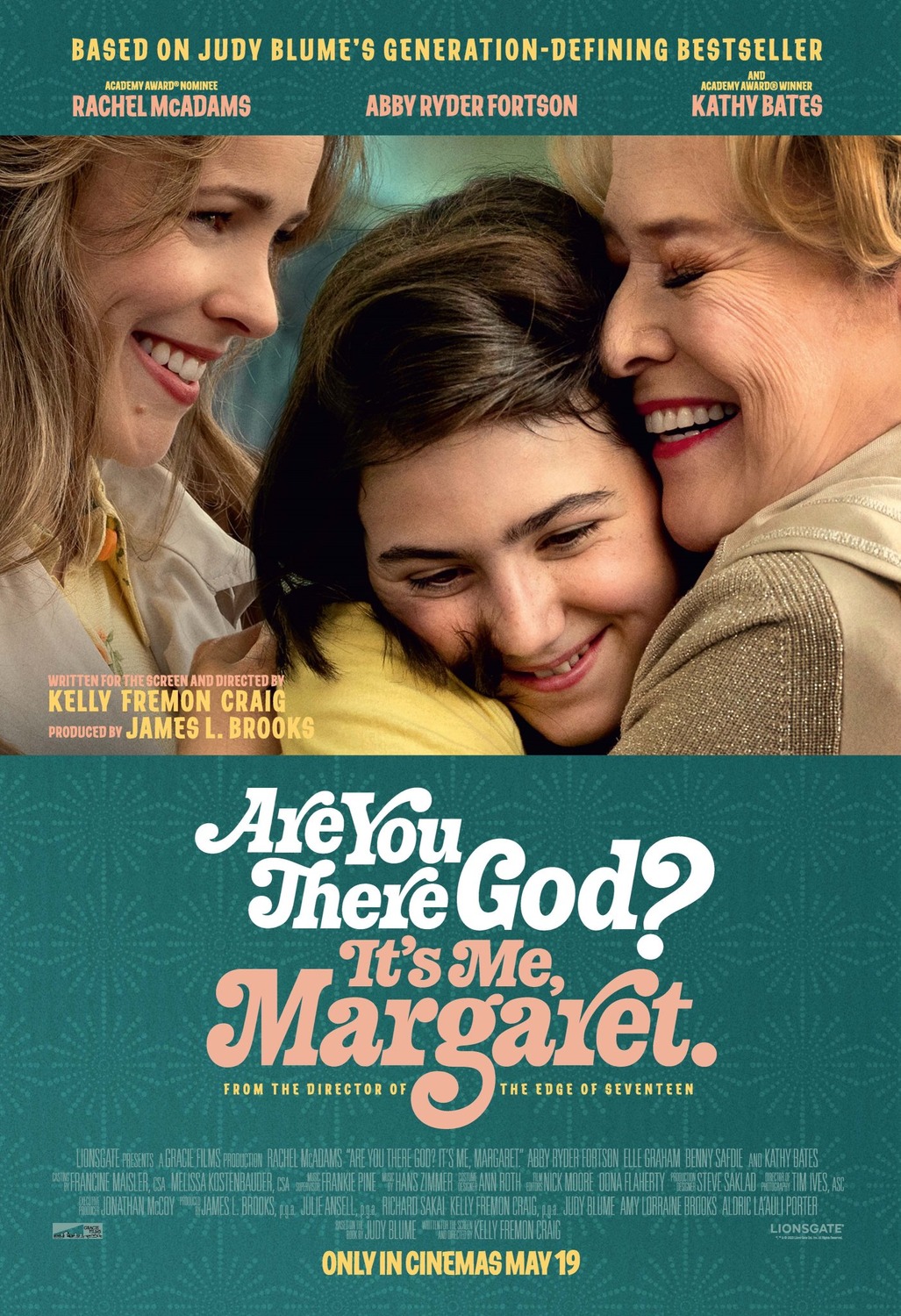 Extra Large Movie Poster Image for Are You There God? It's Me, Margaret. (#2 of 4)