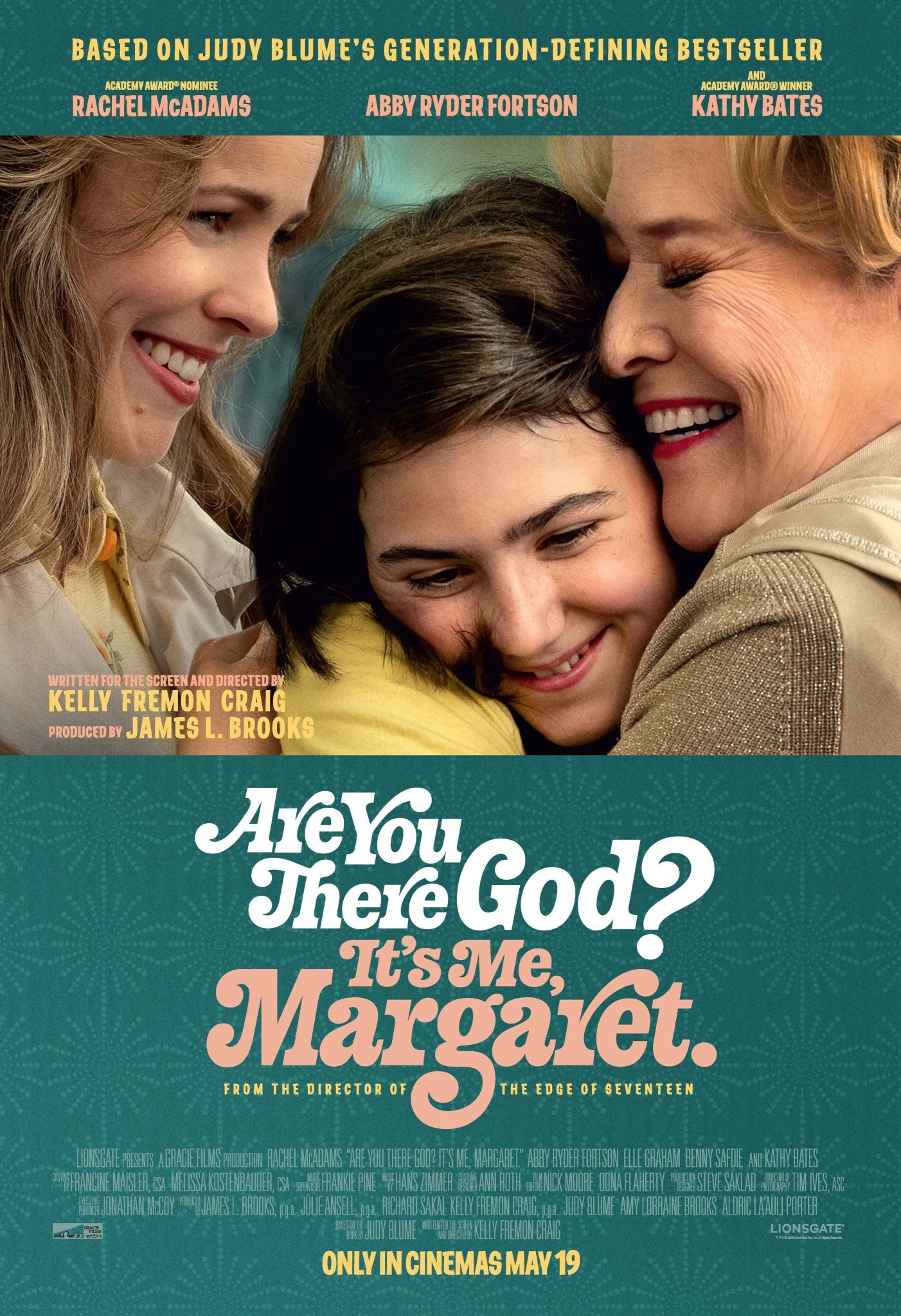 Mega Sized Movie Poster Image for Are You There God? It's Me, Margaret. (#2 of 4)