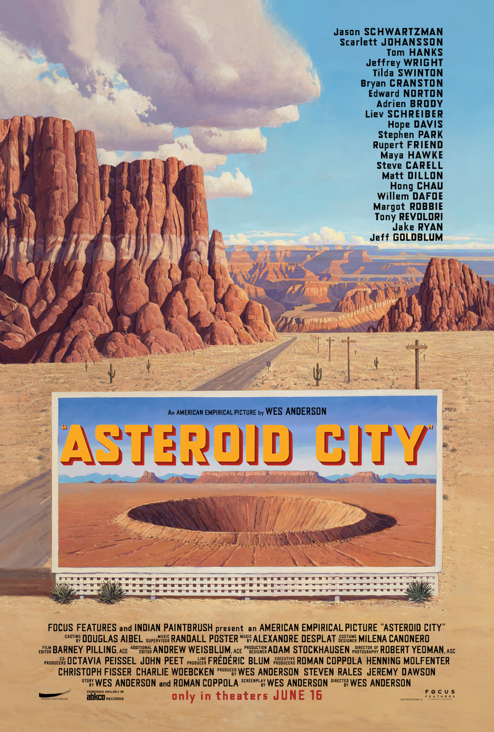 Extra Large Movie Poster Image for Asteroid City (#1 of 20)
