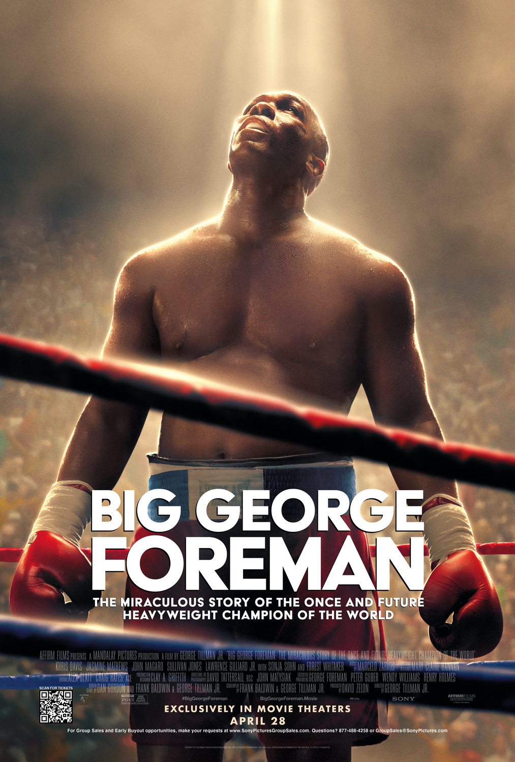 Extra Large Movie Poster Image for Big George Foreman 