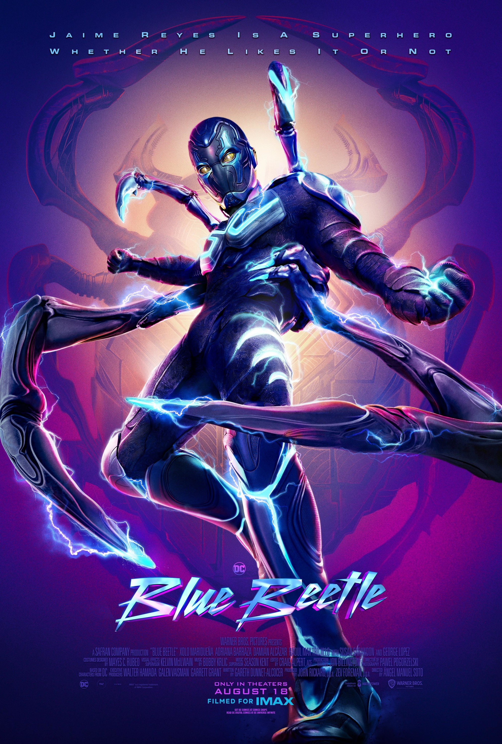 Mega Sized Movie Poster Image for Blue Beetle (#2 of 13)