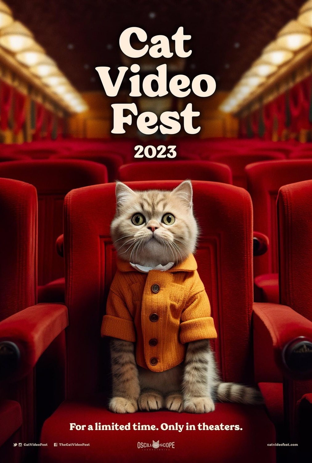 Extra Large Movie Poster Image for Cat Video Fest 2023 
