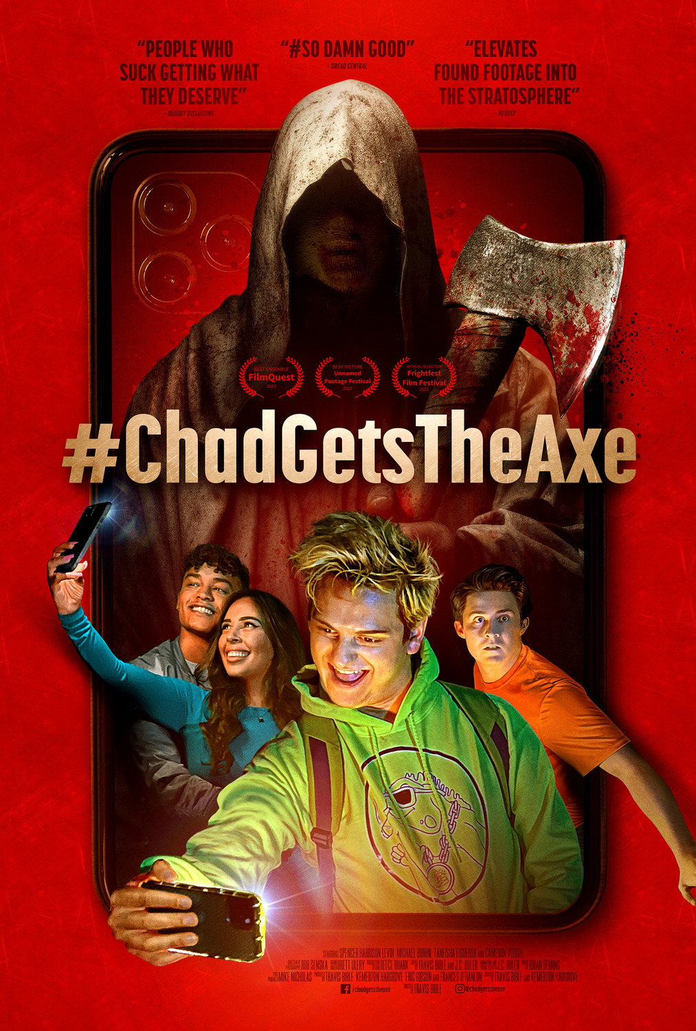 Extra Large Movie Poster Image for #chadgetstheaxe 