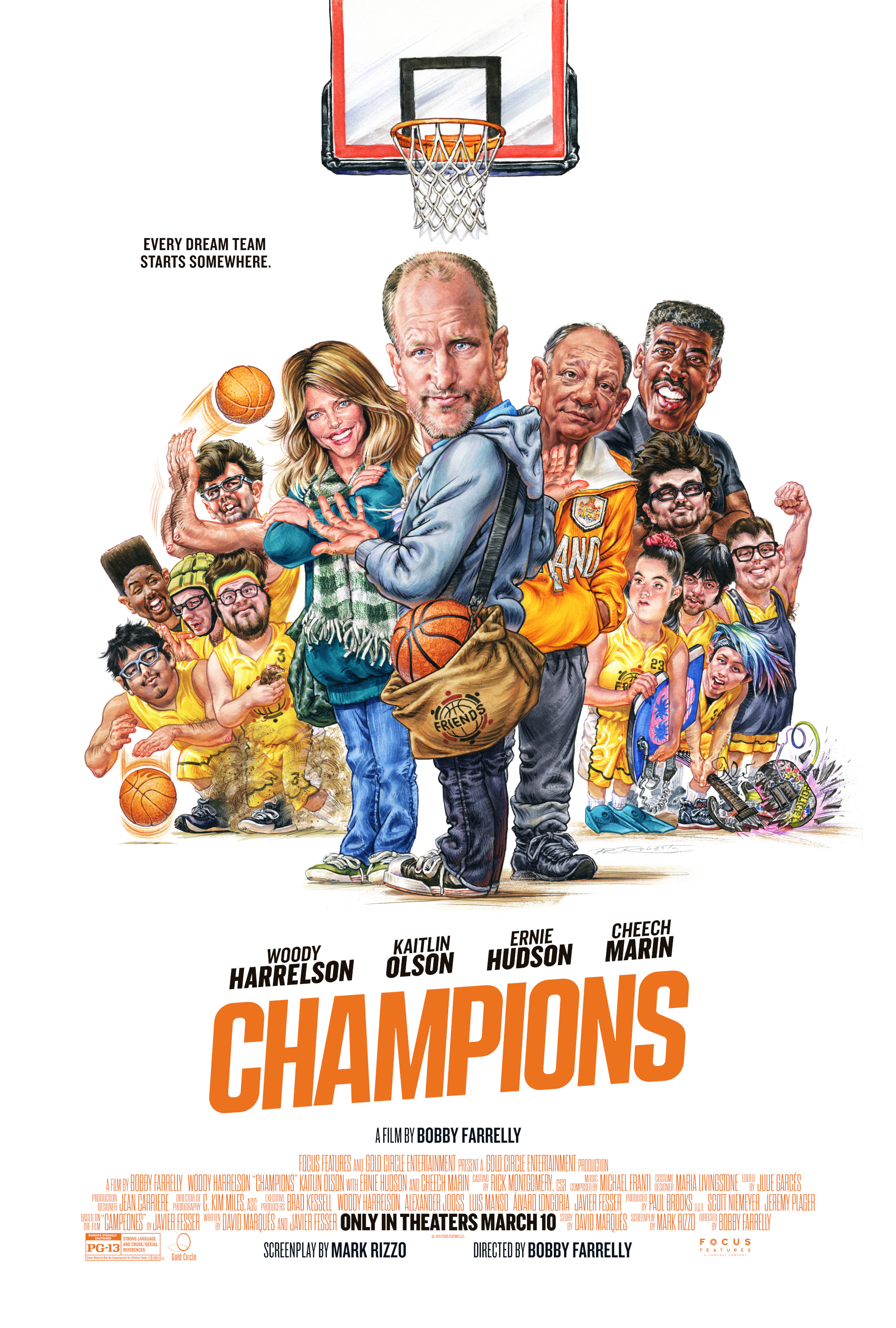 Mega Sized Movie Poster Image for Champions (#2 of 2)